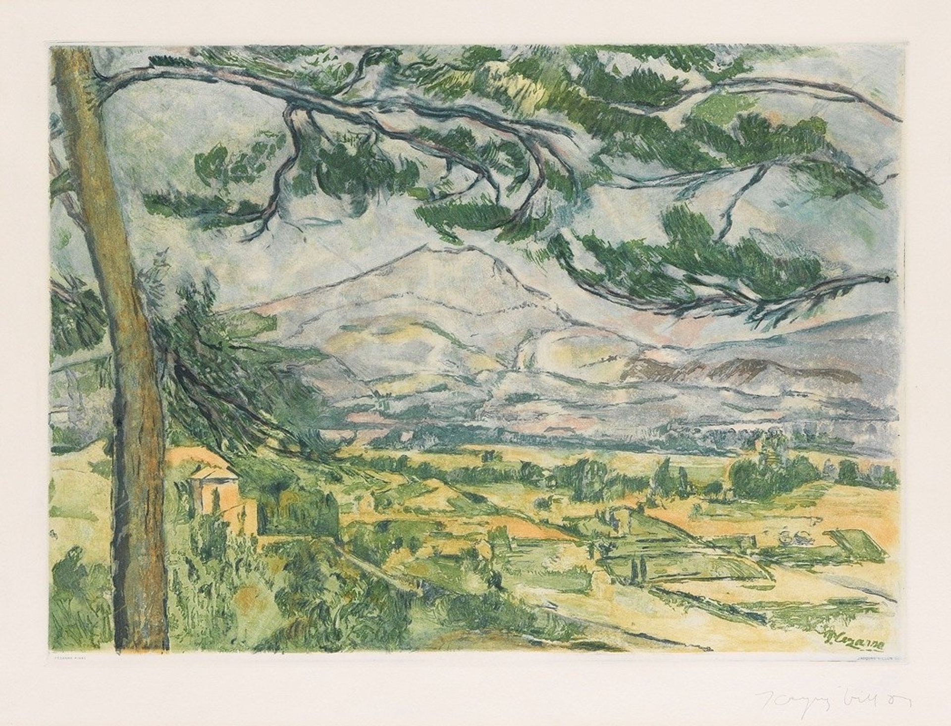 La Montagne Sainte-Victoire by Paul Cézanne