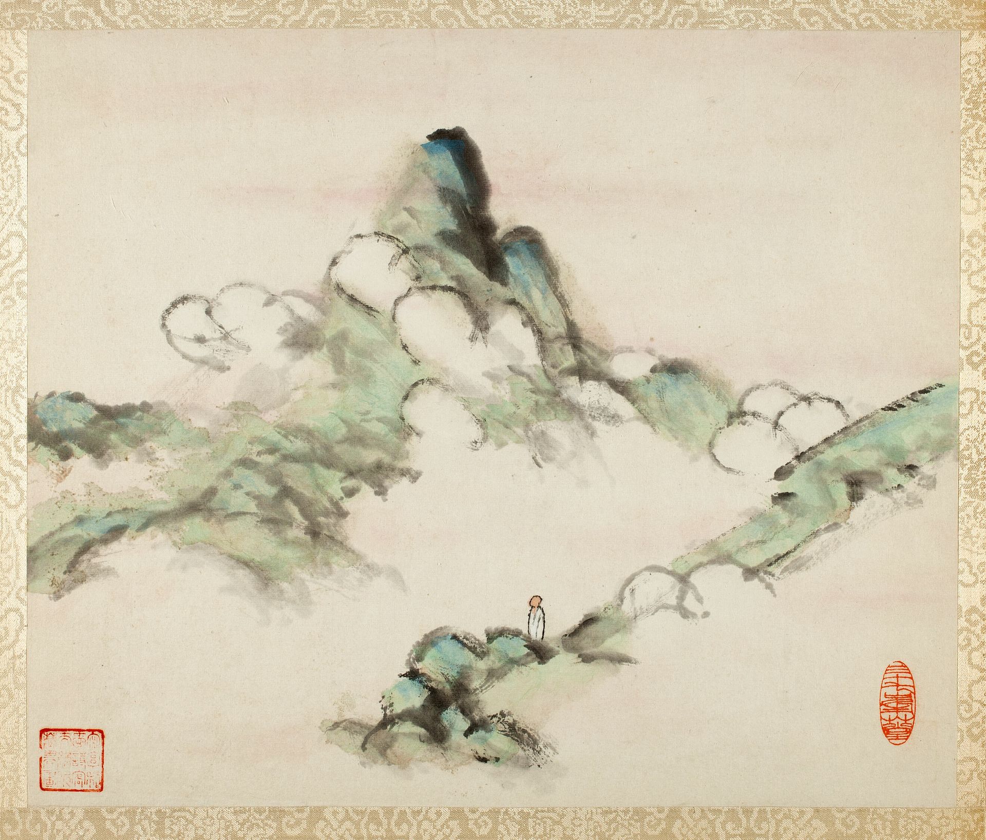 Landscapes for Liu Songfu by Xugu
