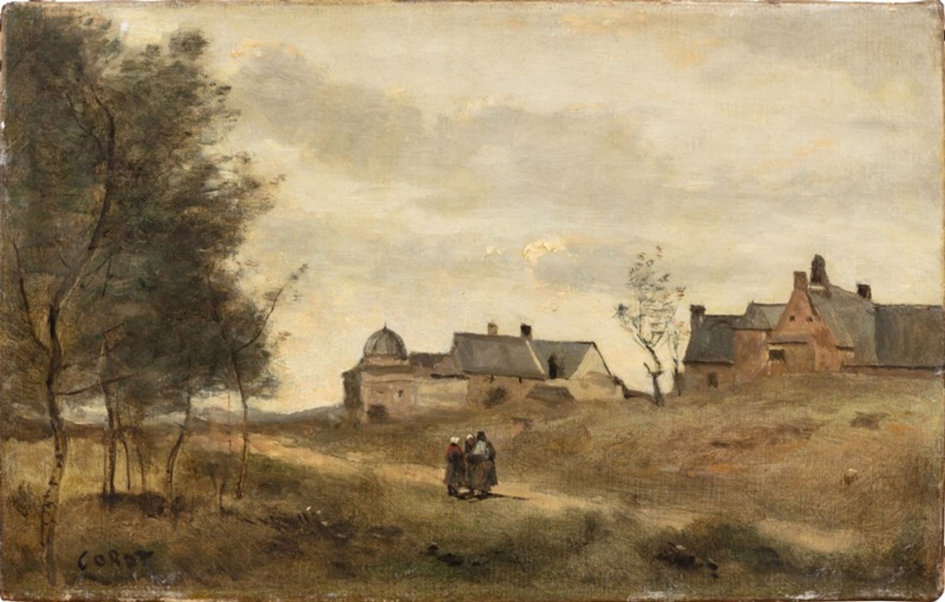 Saint Servan by Camille Corot