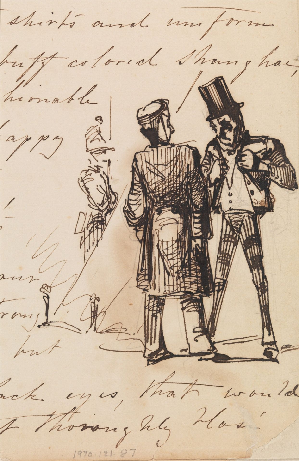 Three Men by James Abbott McNeill Whistler