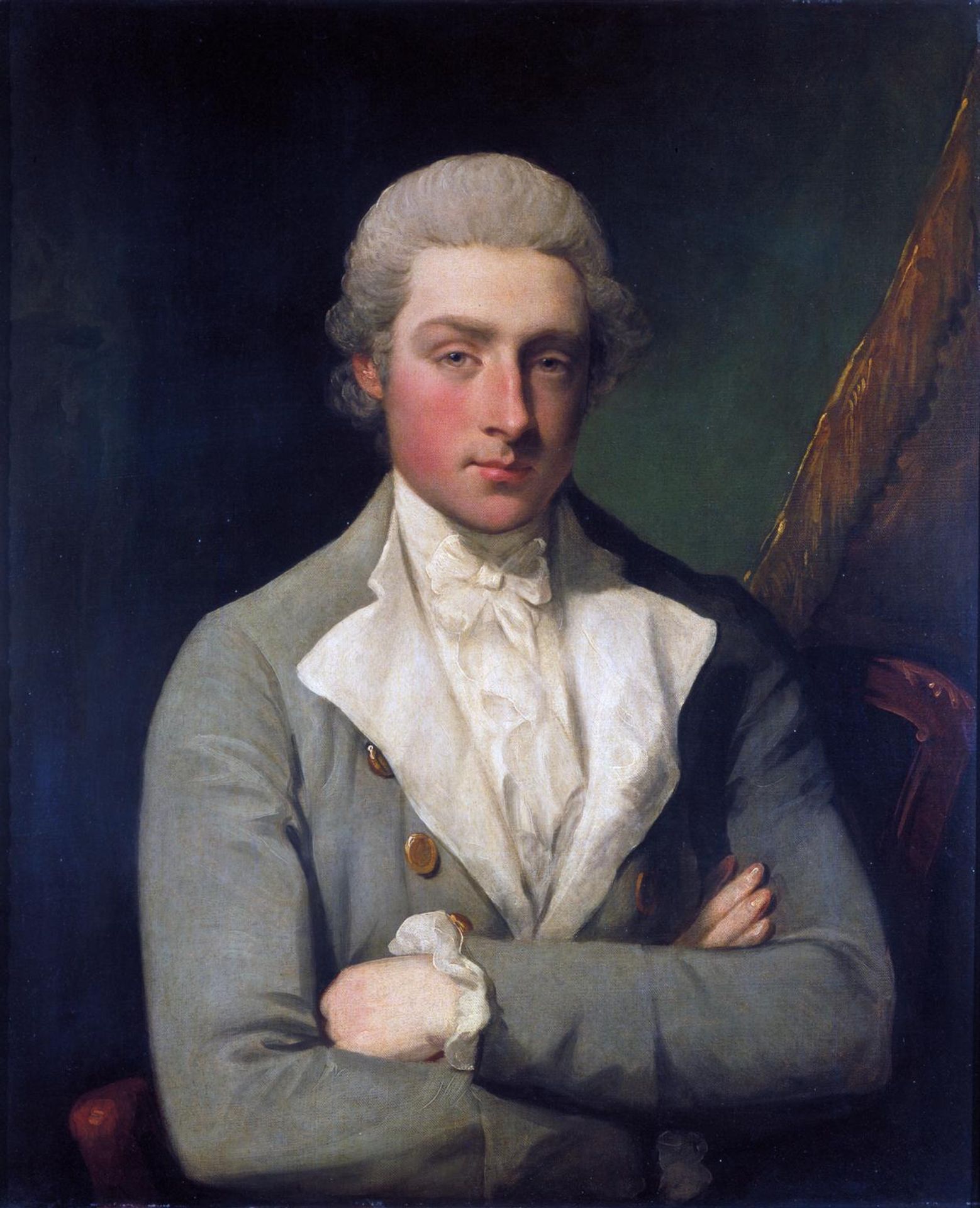 Portrait of a Man (Self-portrait?) by Gilbert Stuart