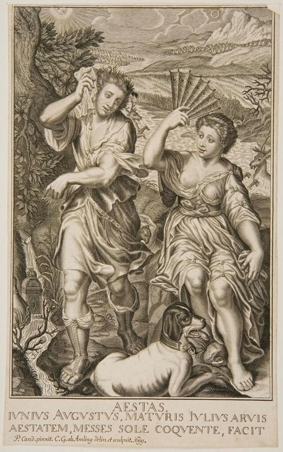 Summer by Karl Gustav von Amling