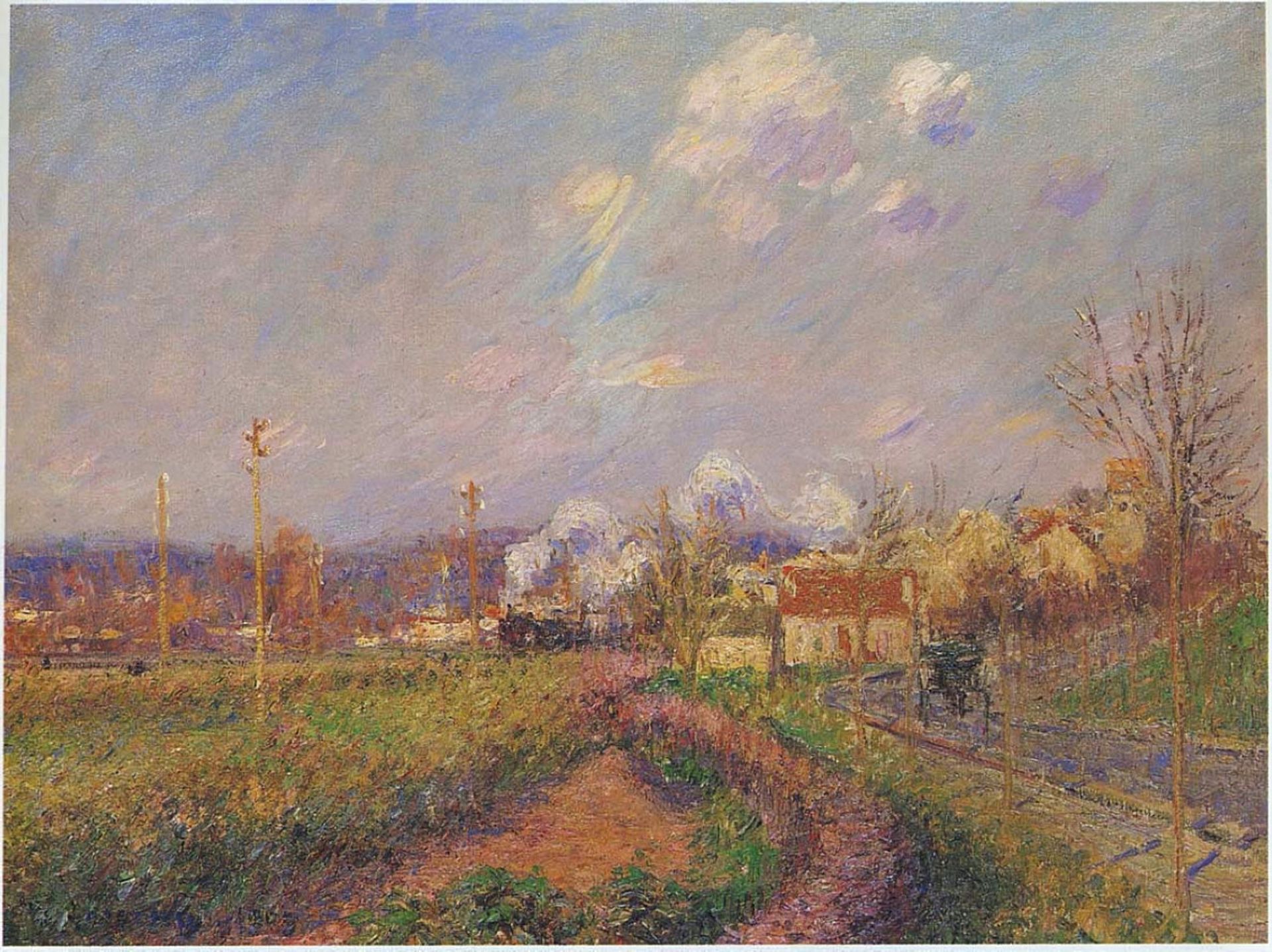 Landscape in Autumn by Gustave Loiseau