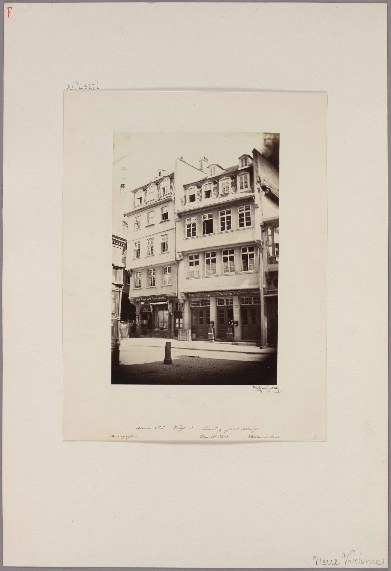 Frankfurt am Main_ Neue Kräme by Carl Friedrich Mylius