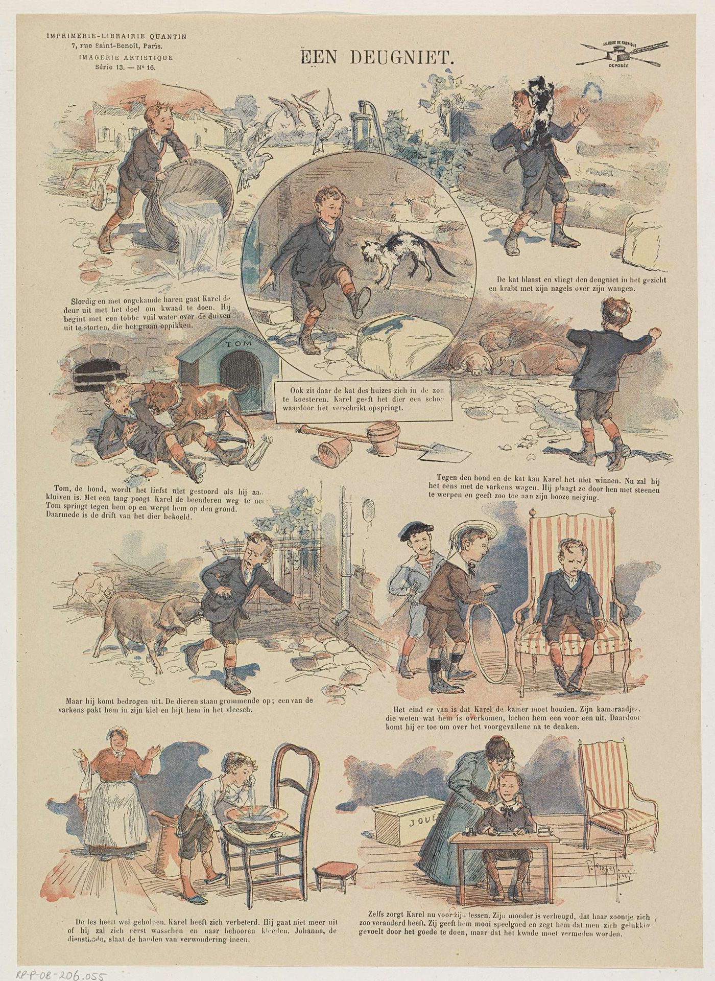 Een deugniet by Albert Quantin