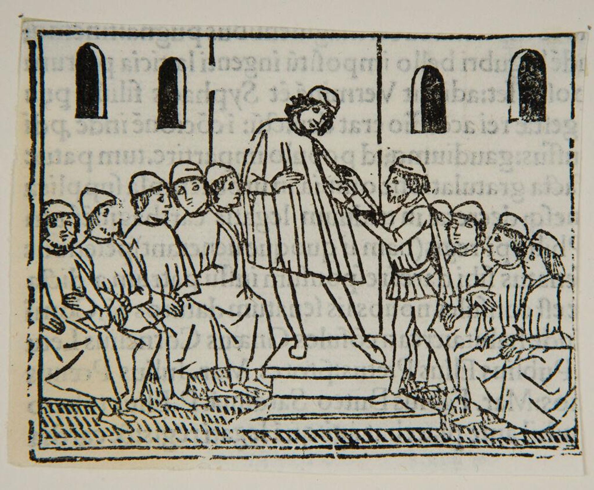 Book XXX.37.  Scipio speaks to people of Carthage {Tertiae Decadis Liber Decimus p. CLXXXI verso} by Anonymous