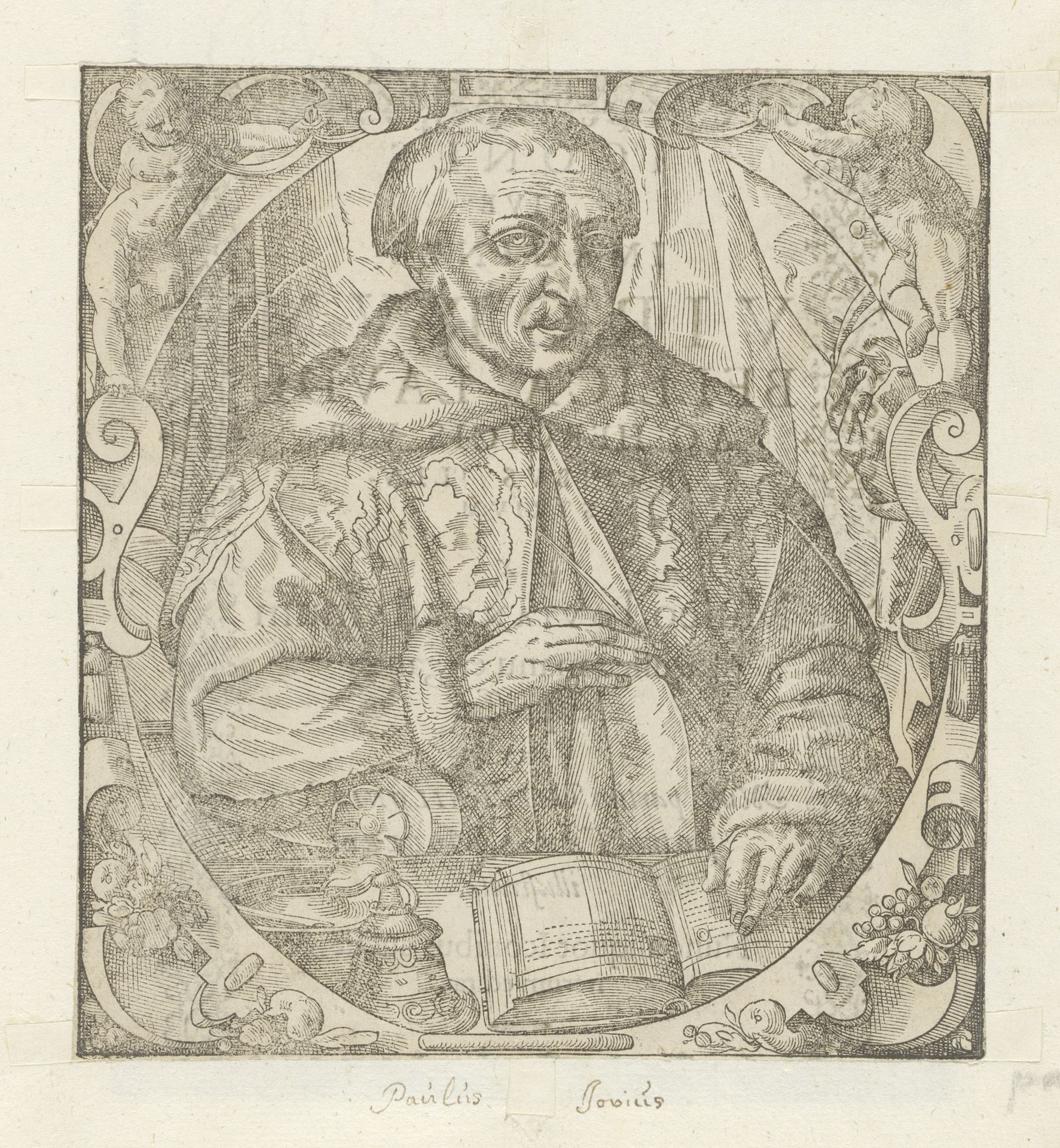 Portret van Paolo Giovio by Anonymous