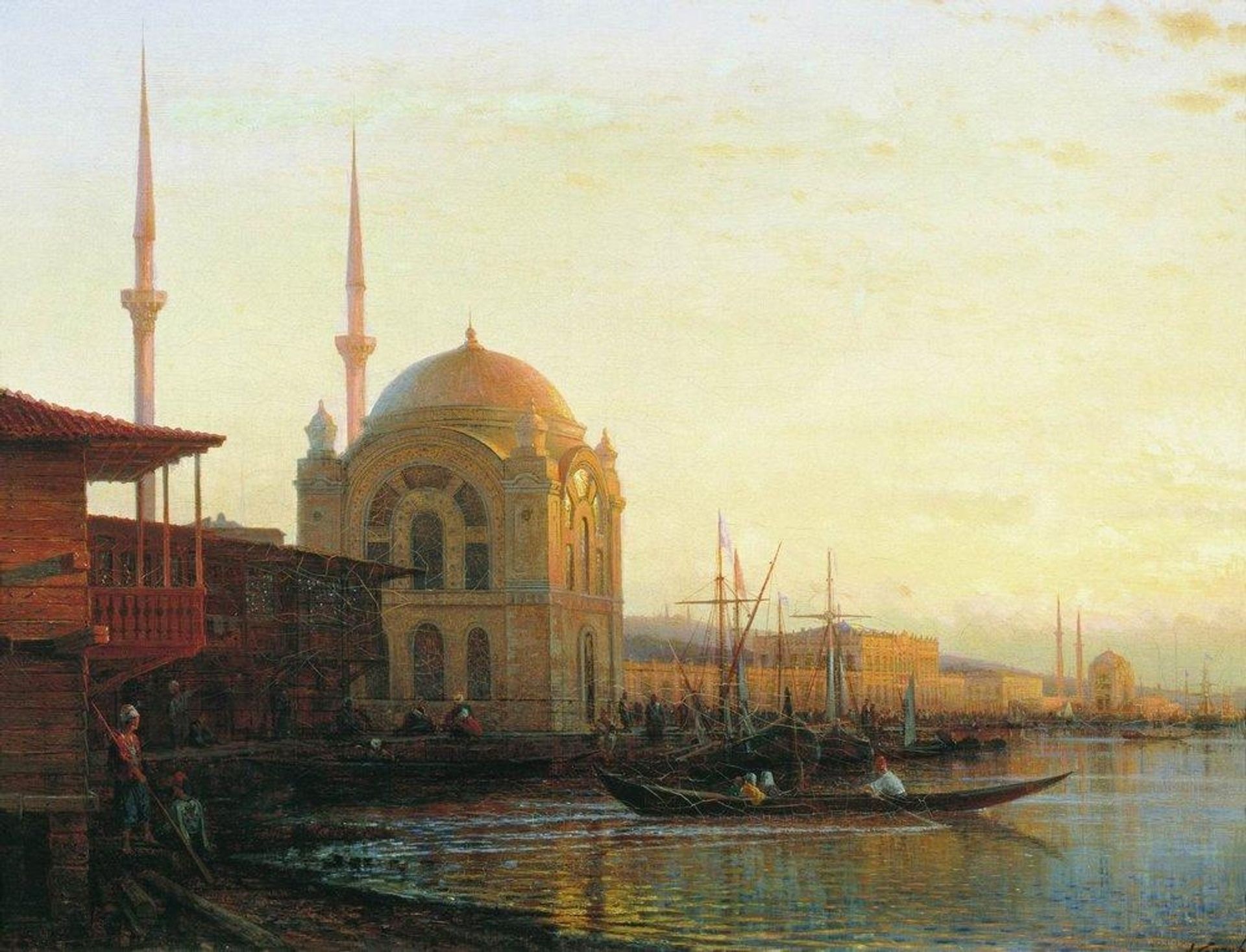 Mosque in Istanbul by Alexey  Bogolyubov