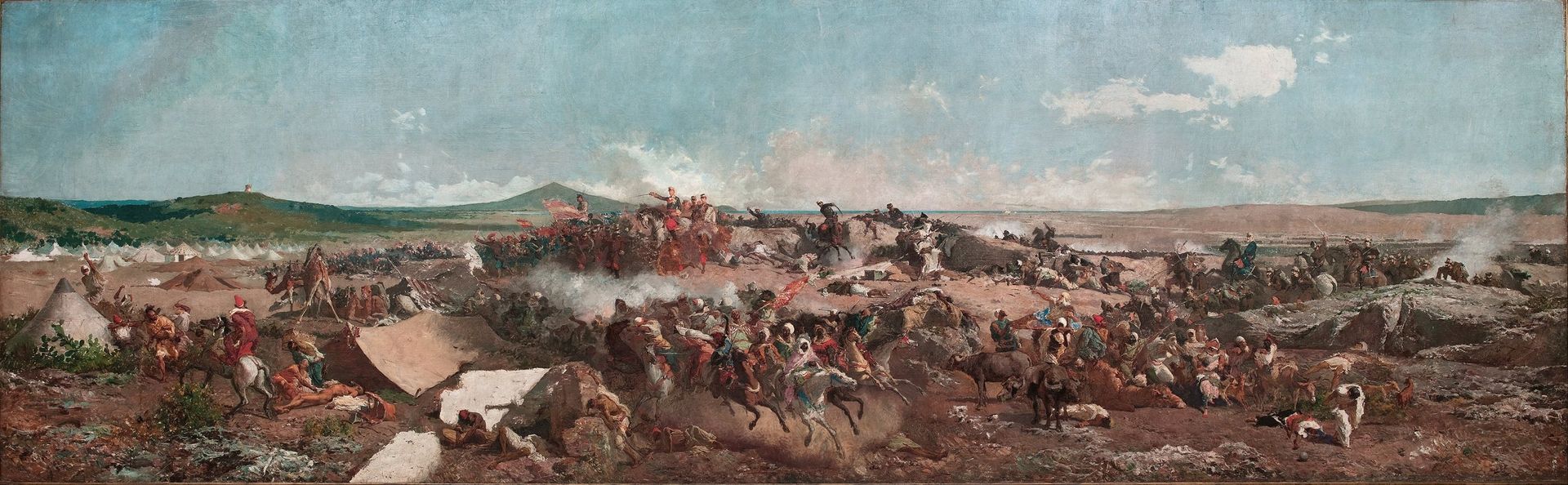 The Battle of Tetouan by Mariano Fortuny Marsal