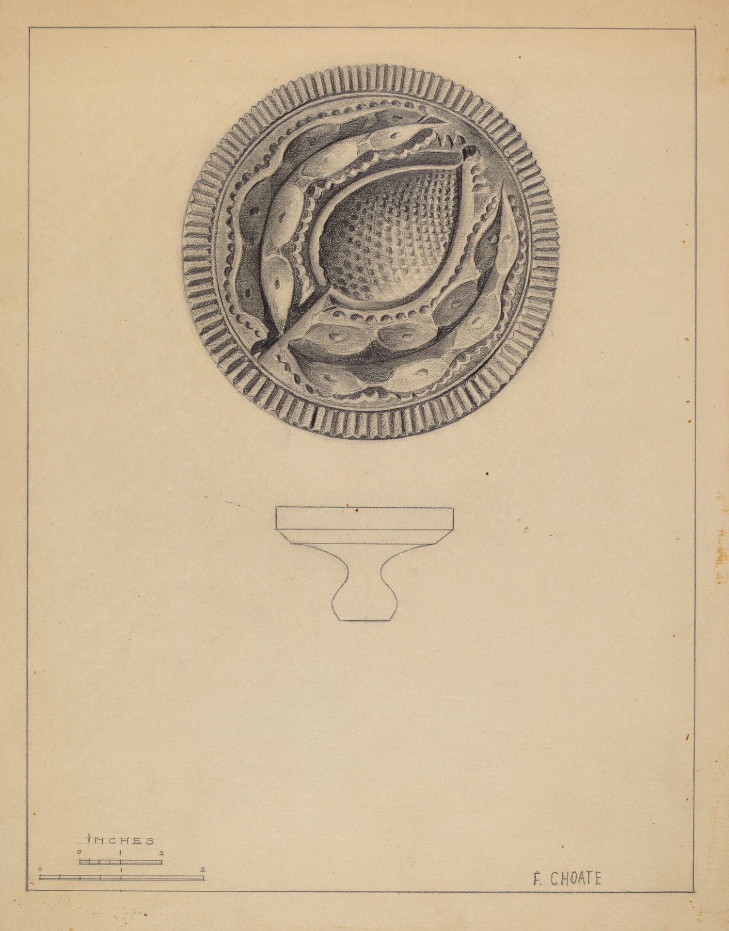 Butter Mold by Florence Choate