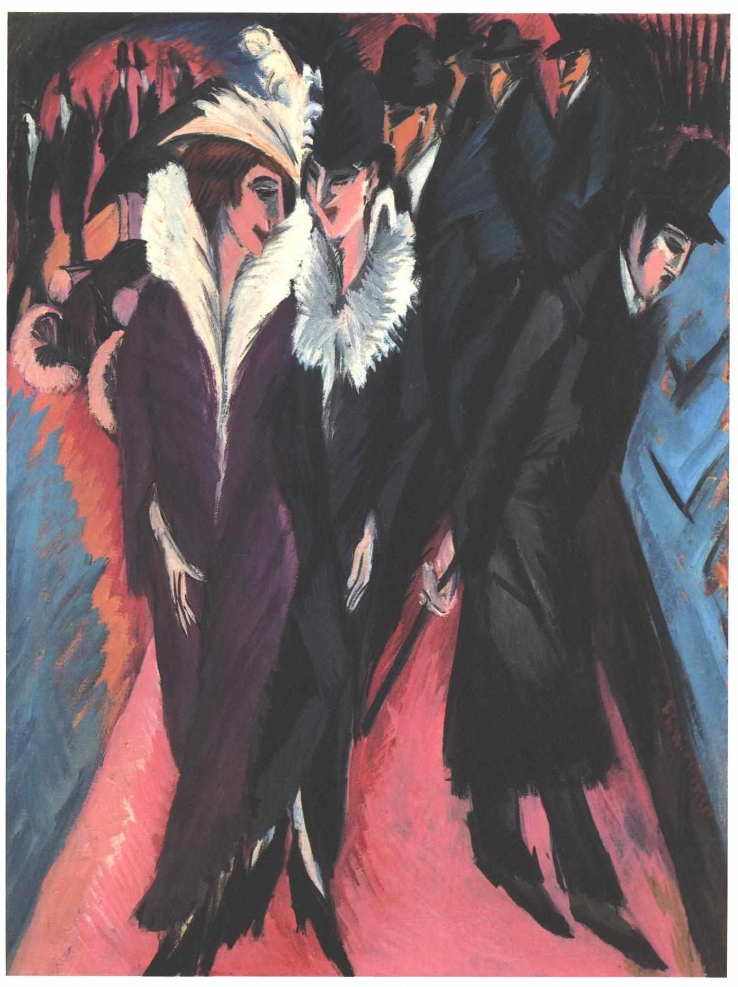 Street, Berlin by Ernst Ludwig Kirchner