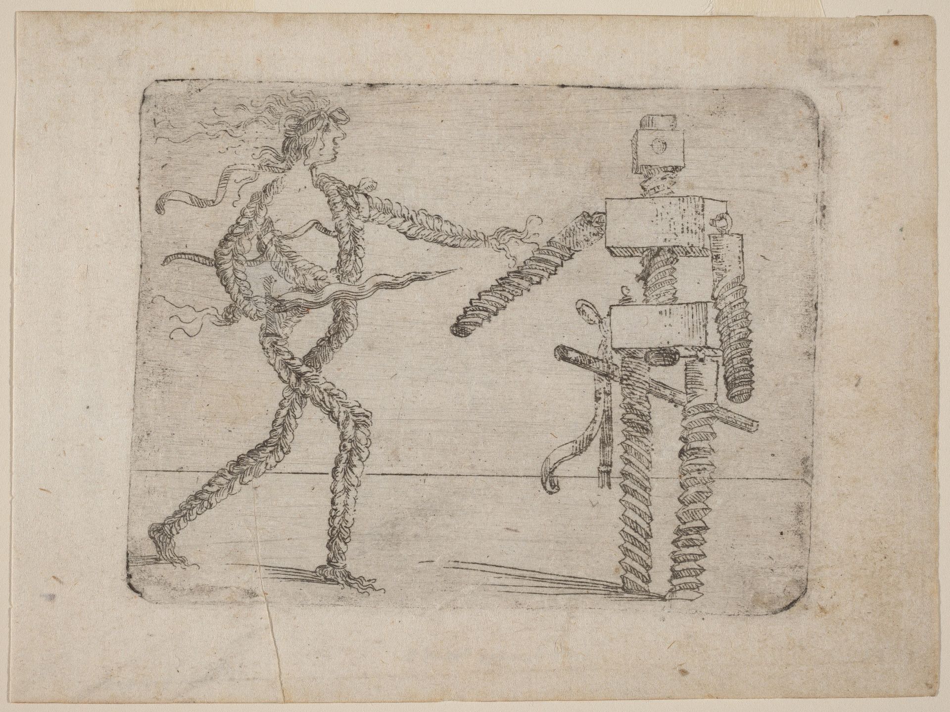 From "Bizzarie di varie Figure" by Giovanni Battista Bracelli