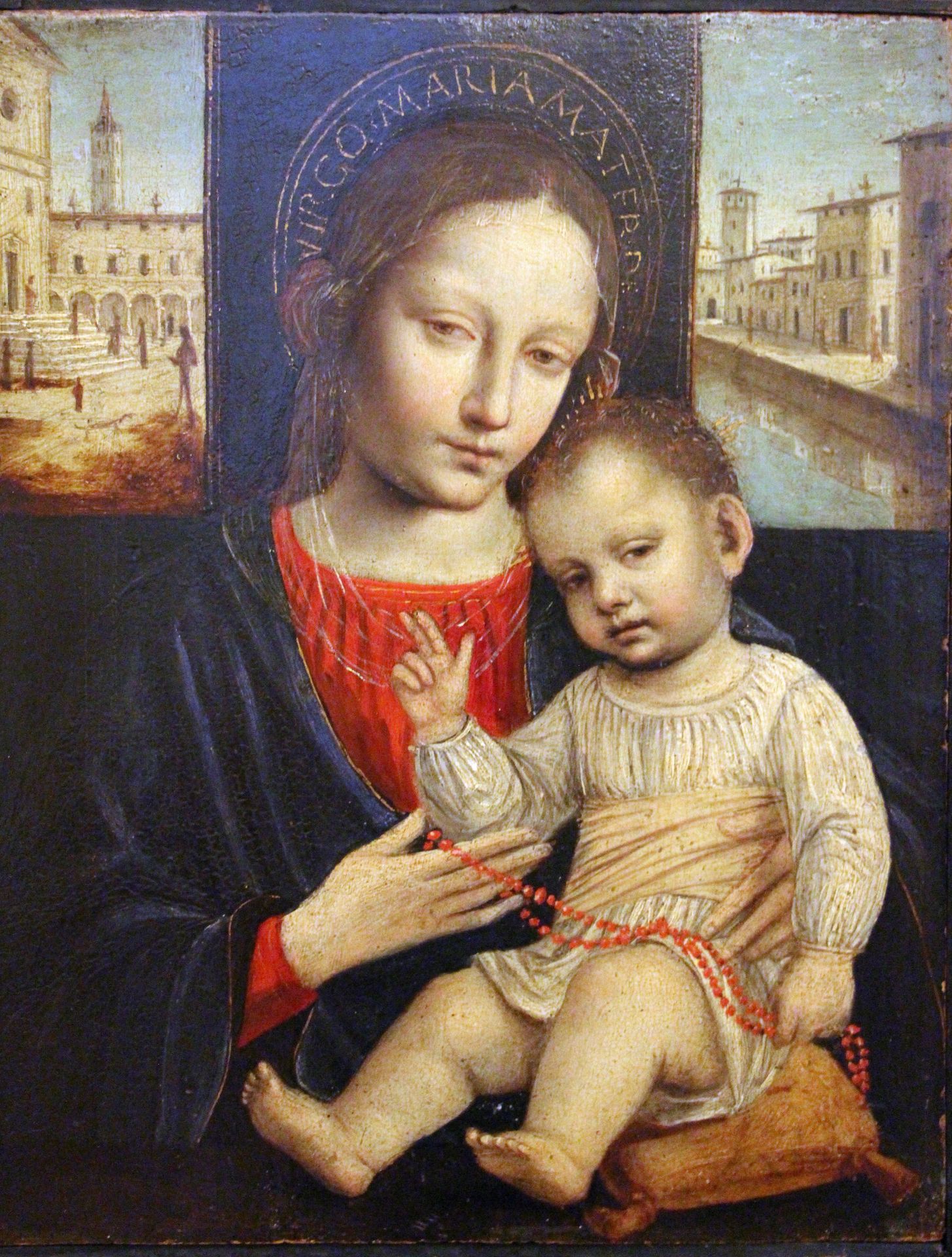 Madonna and Child by Ambrogio Bergognone