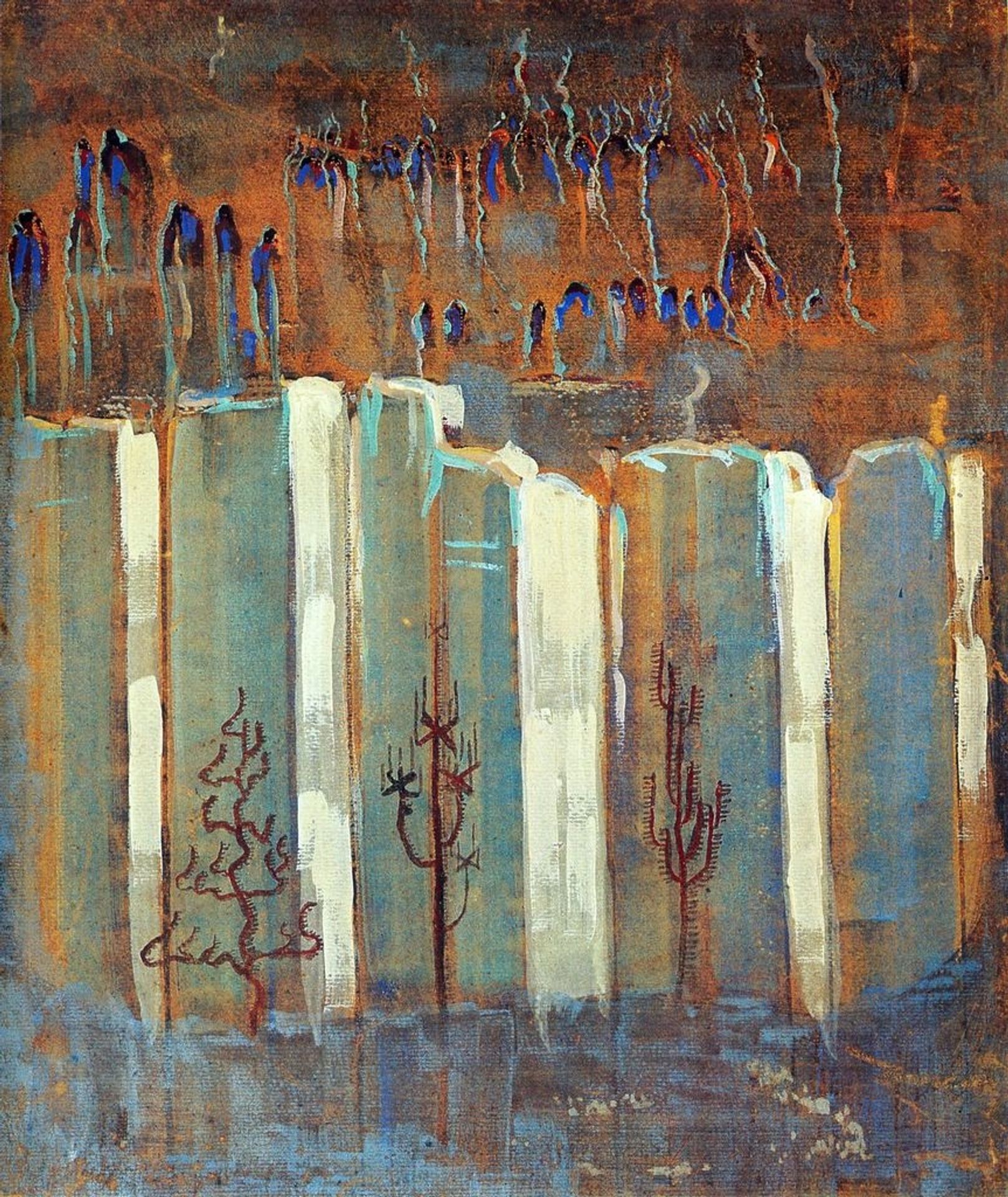 Winter (III) by Mikalojus Konstantinas Ciurlionis