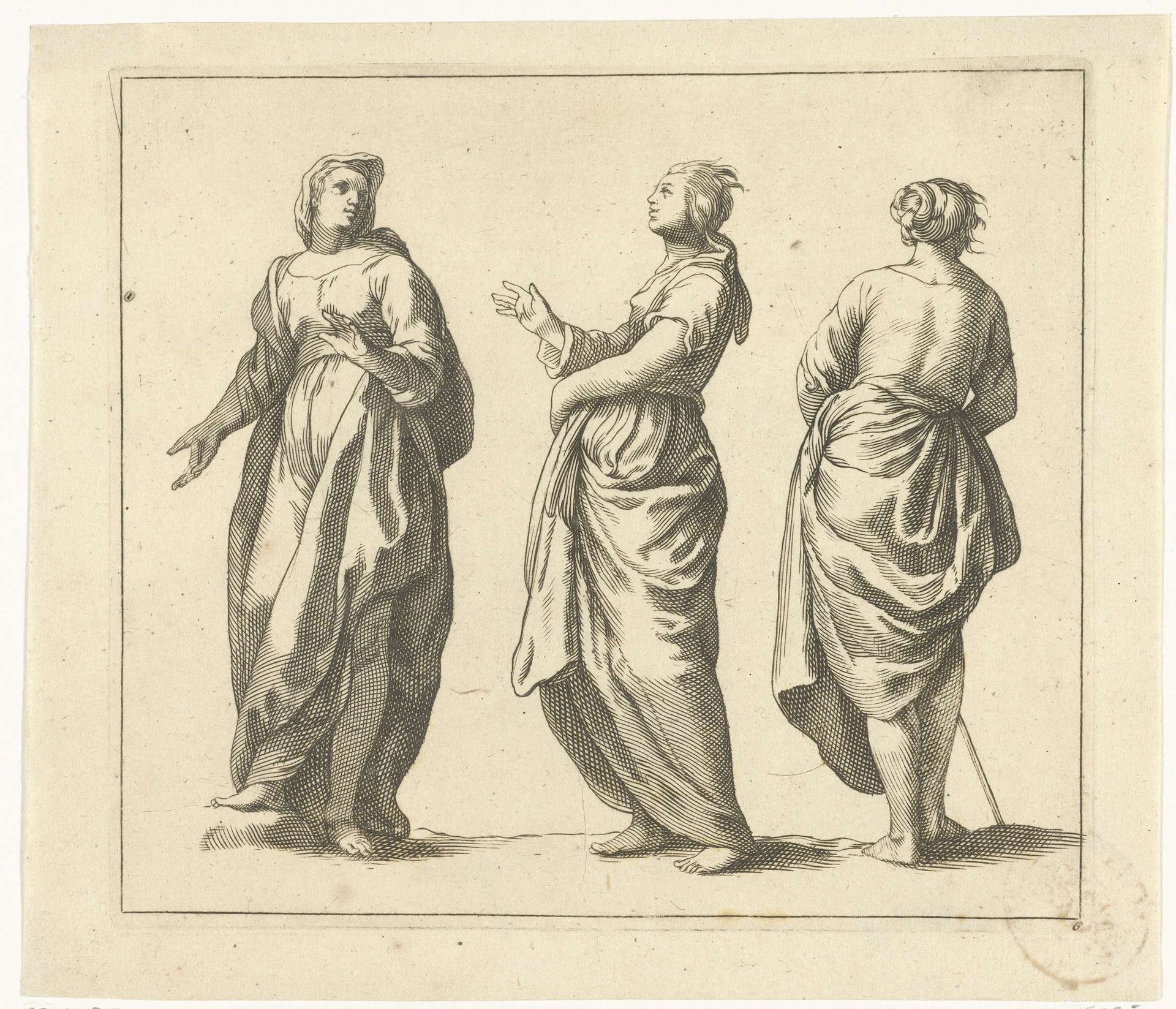Drie vrouwen by Anonymous