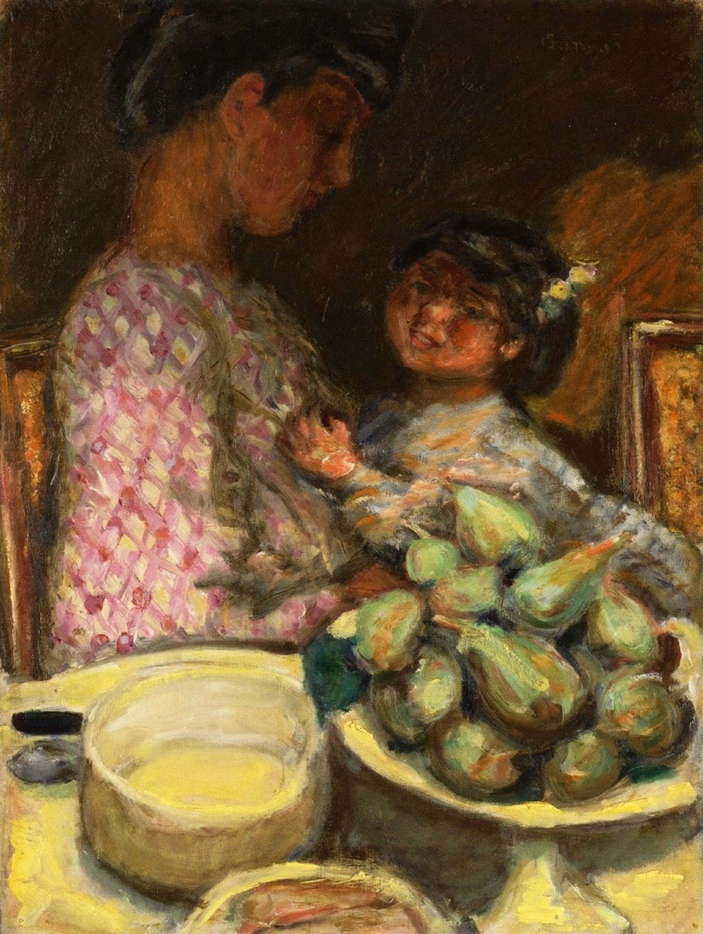 A Plate of Figs by Pierre Bonnard