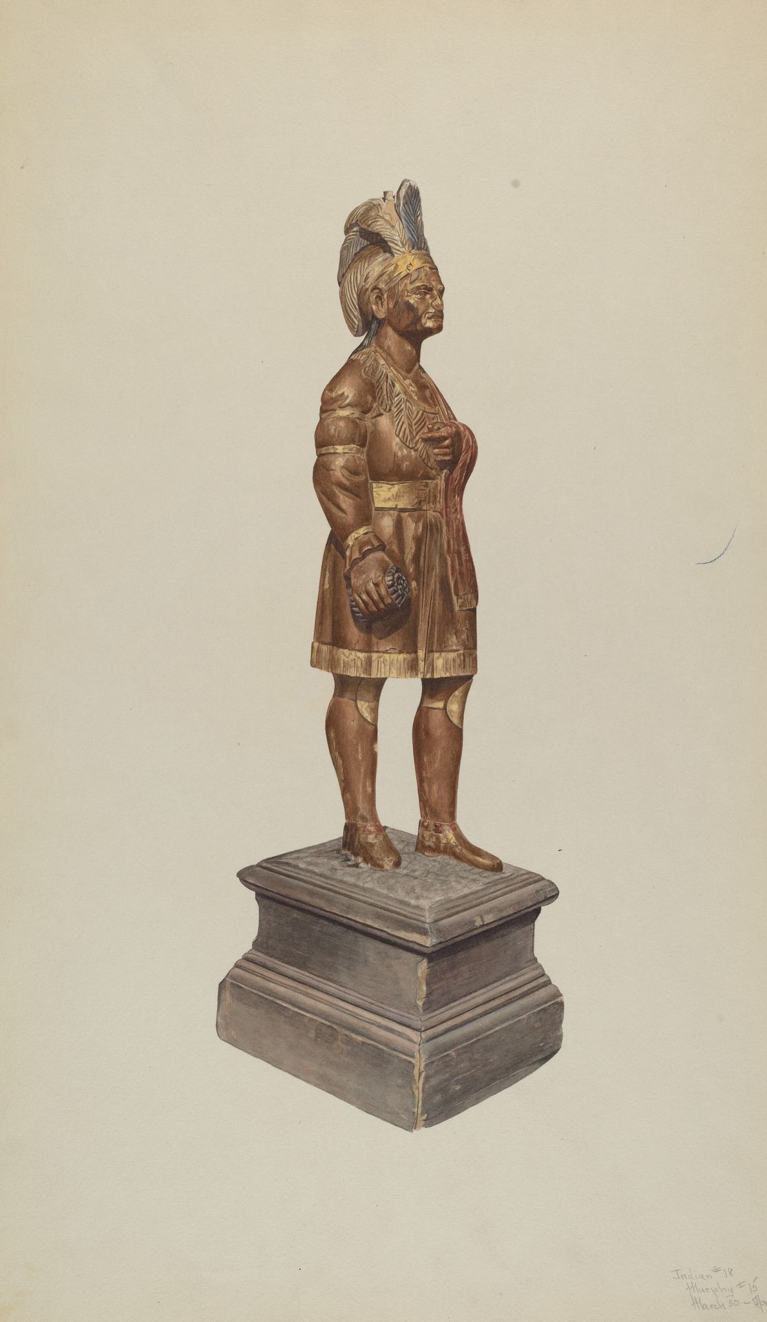 Cigar Store Indian by Henry Murphy