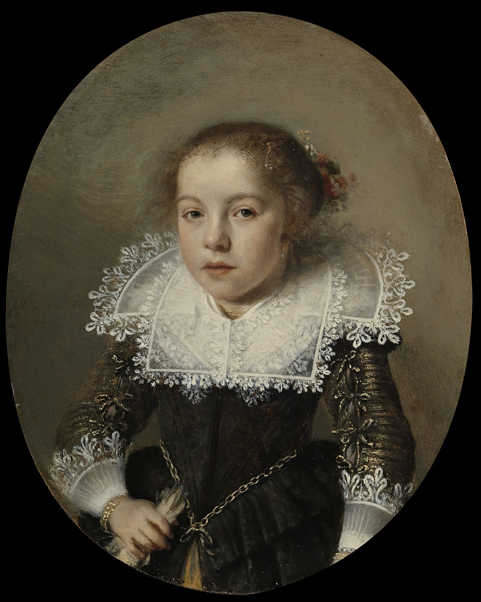 Portrait of Cornelia Cornelisdr van Esch by Anonymous