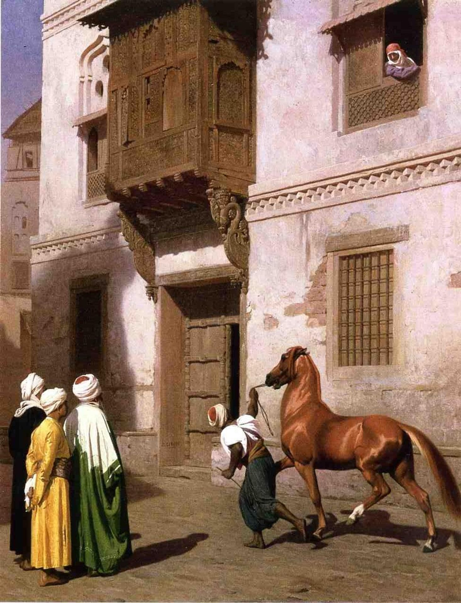 Horse Merchant in Cairo by Jean-Léon Gérôme