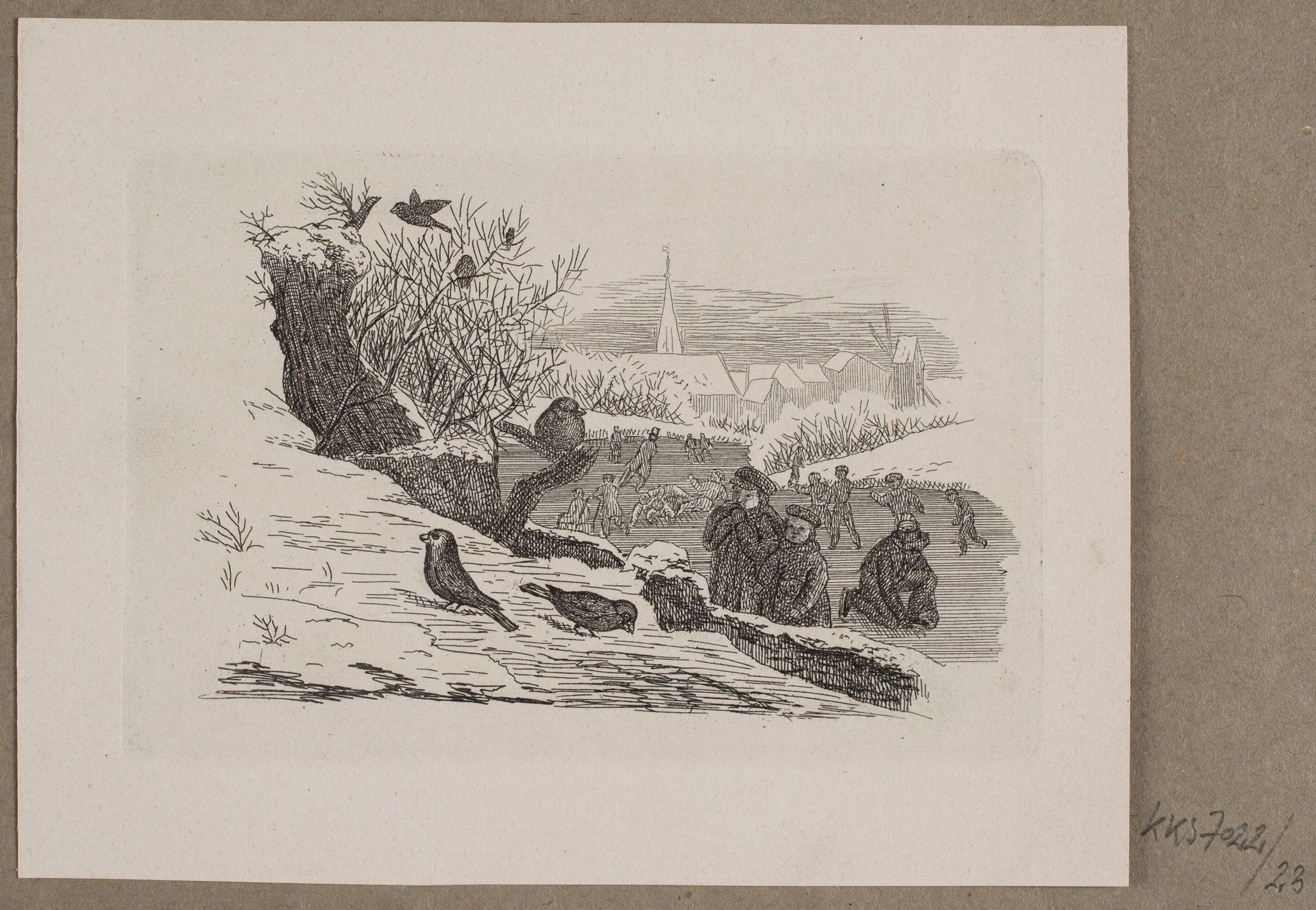 Illustration til O. Specter, "Fabler for Børn" by Vilhelm Kyhn