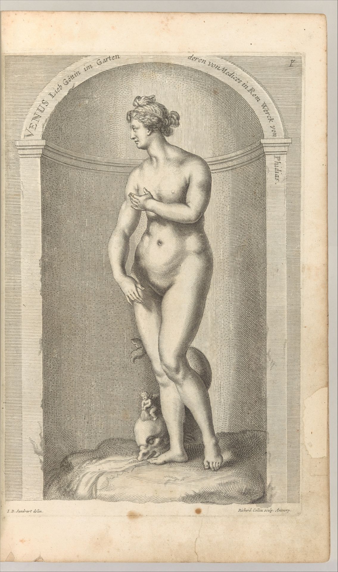 Teutsche Academie der Bau-Bildhauer-und Maler-Kunst by Joachim von Sandrart