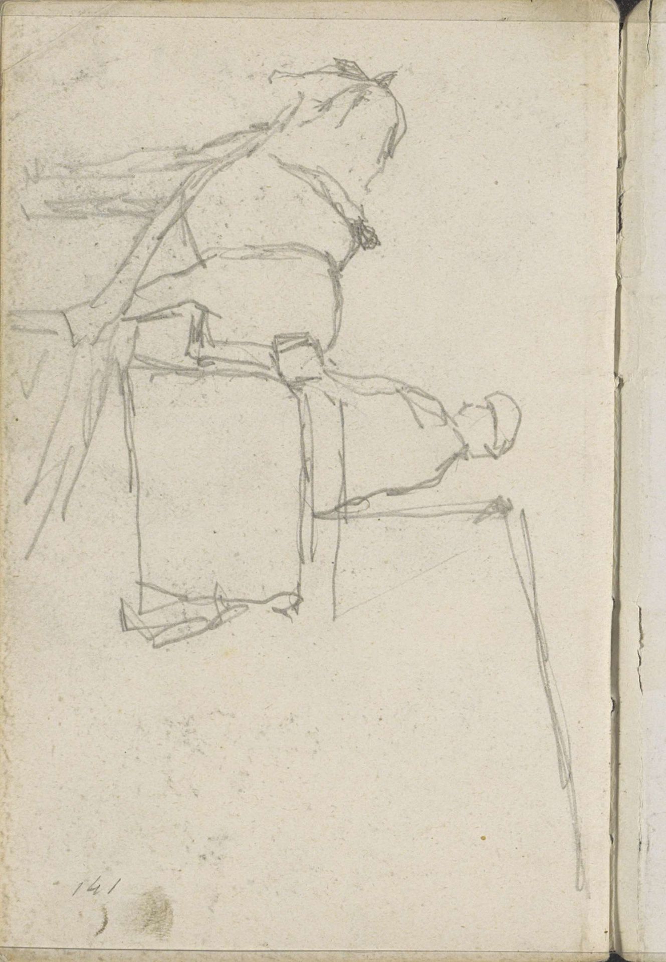 Paard-en-wagen by George Hendrik Breitner