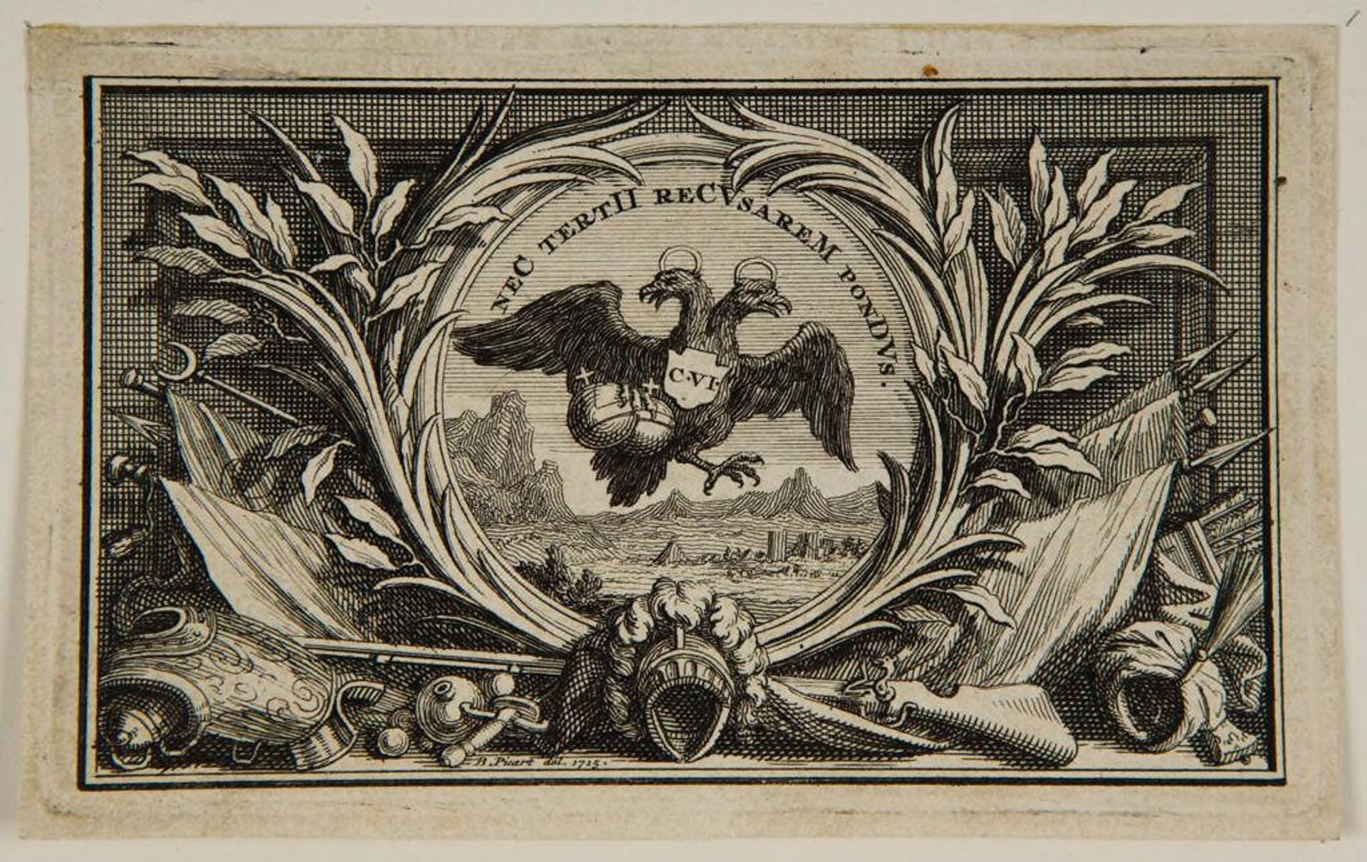Vignette with a Two-Headed Eagle by Bernard Picart
