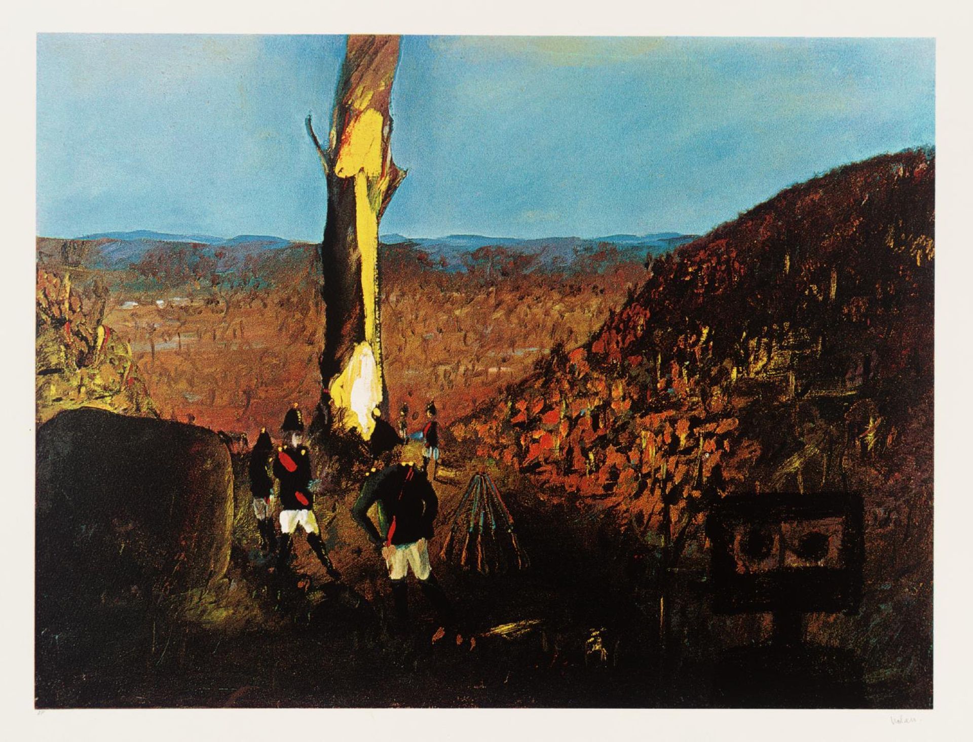 The Burning Tree by  Sir Sidney Nolan