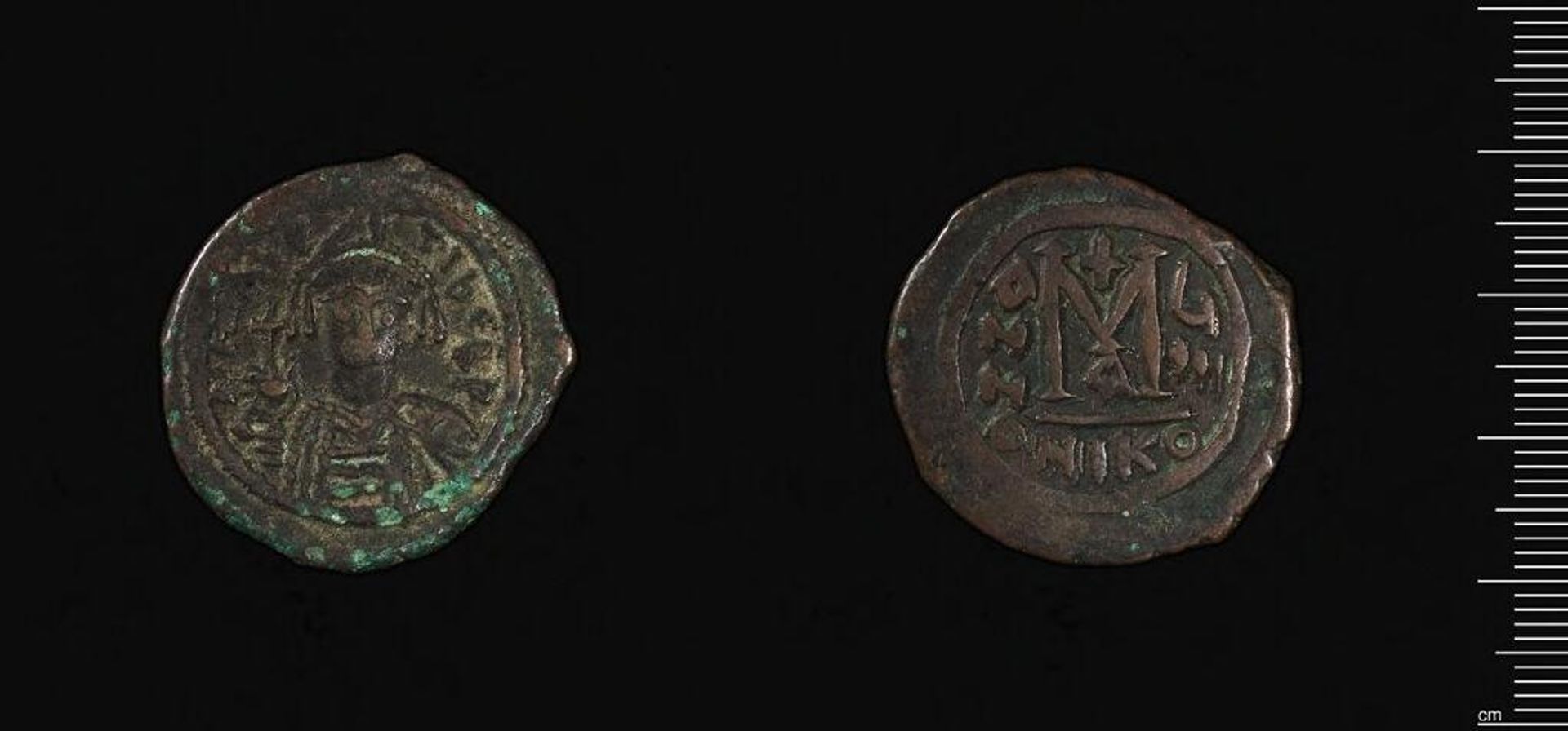 Coin of Maurice Tiberius by Maurice Tiberius