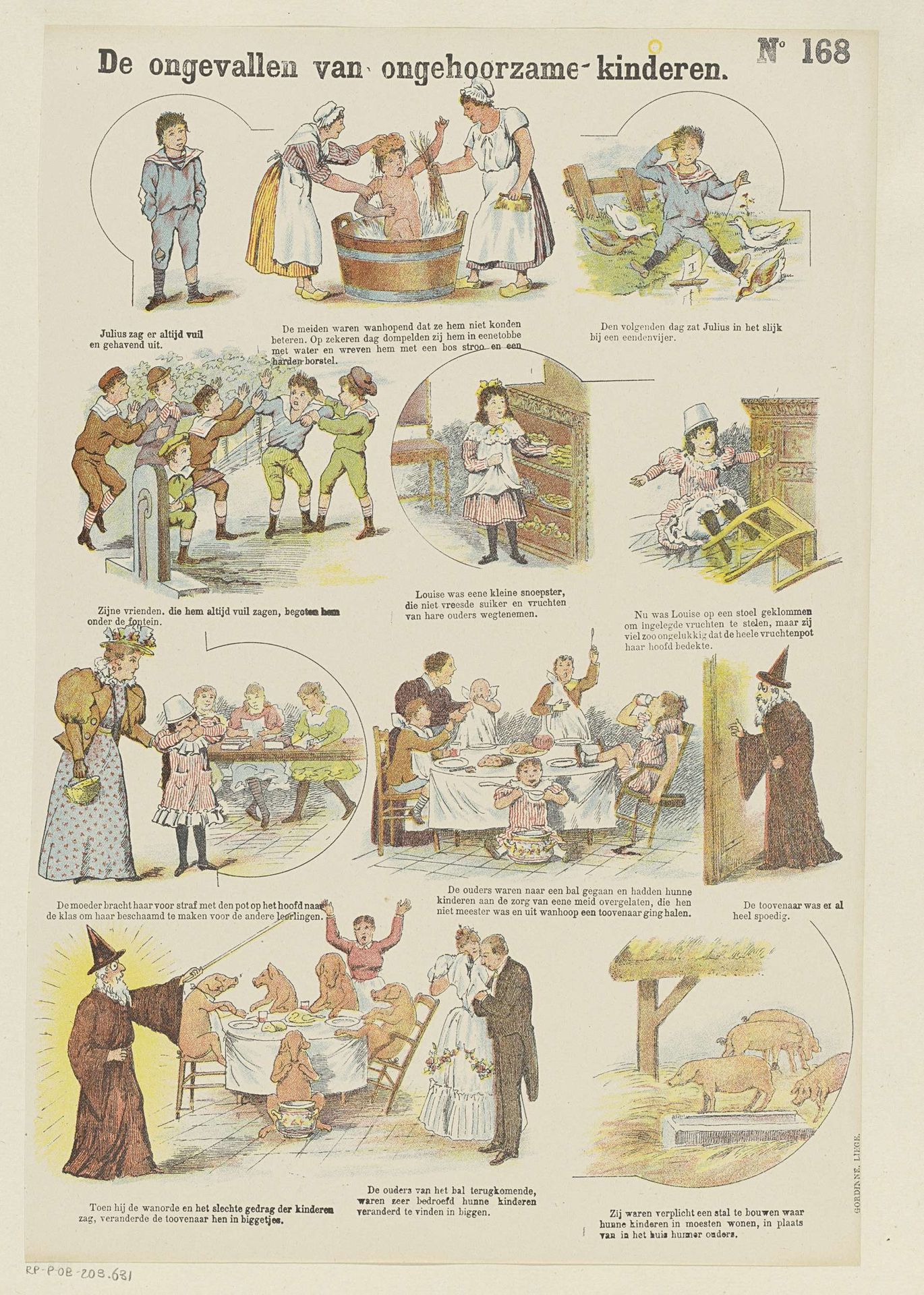 De ongevallen van ongehoorzame kinderen by Gordinne