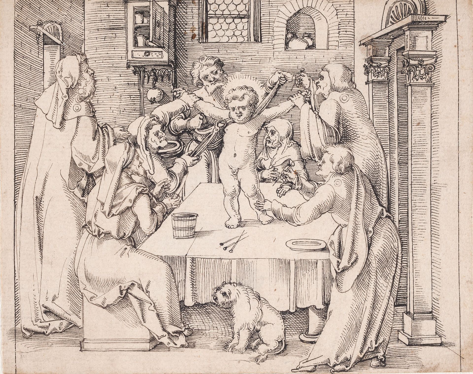 The martyrdom of St Simon of Trent by Hans Schäufelein
