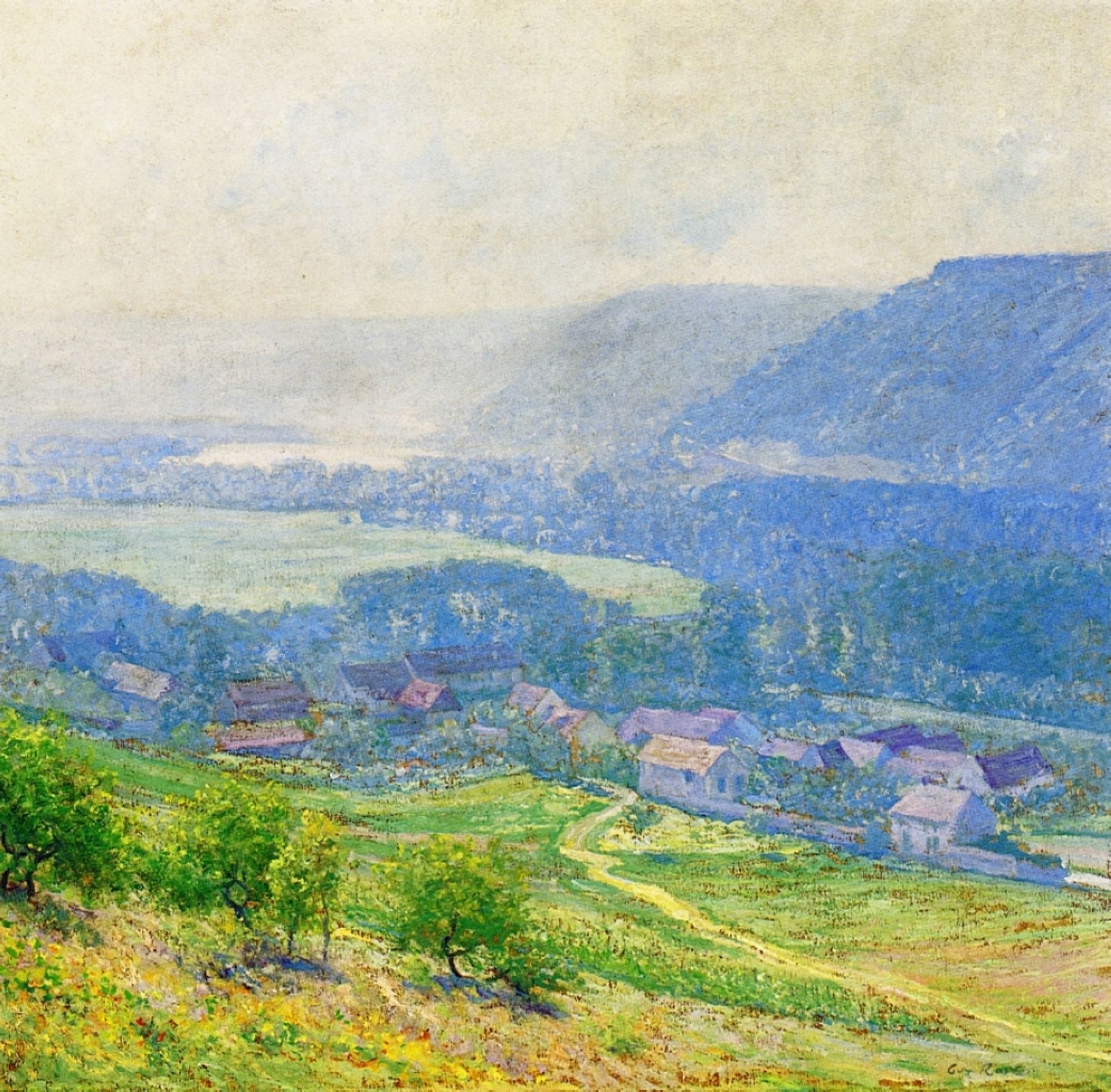 The Saine Valley, Giverny by Rose O'Neill