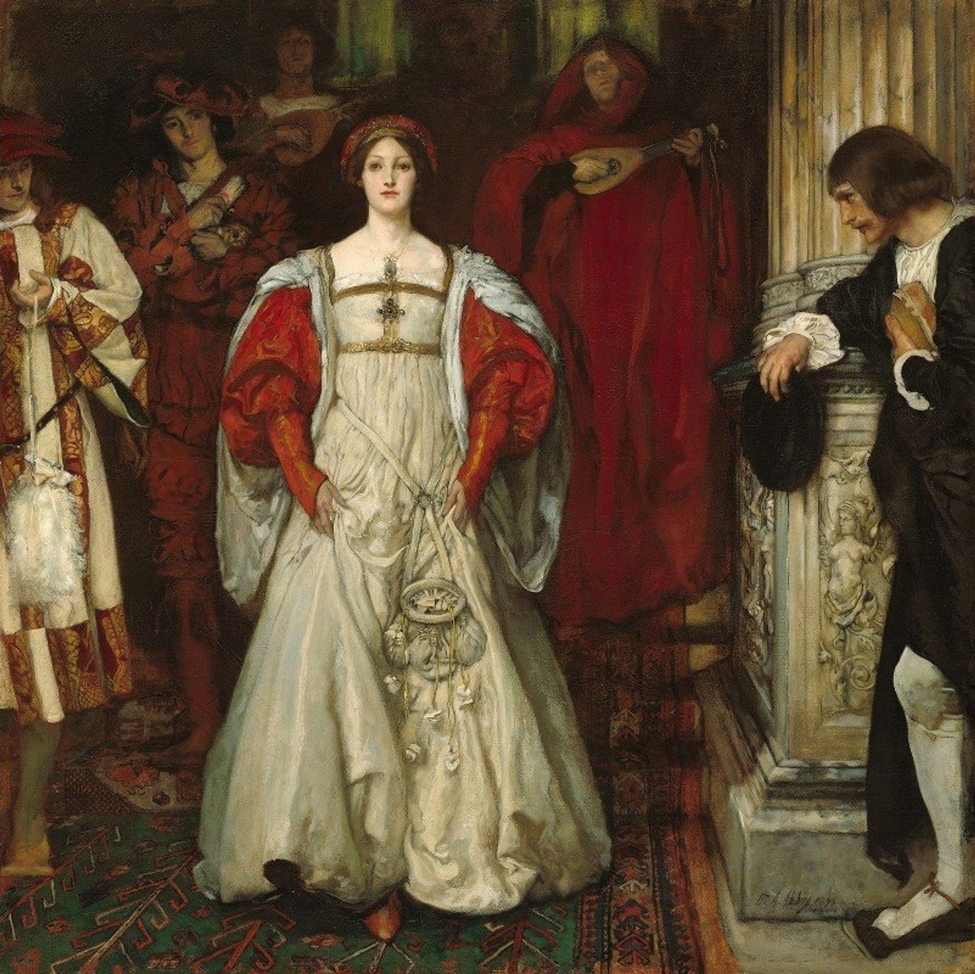 Who Is Sylvia? What Is She That All the Swains Commend Her? by Edwin Austin Abbey