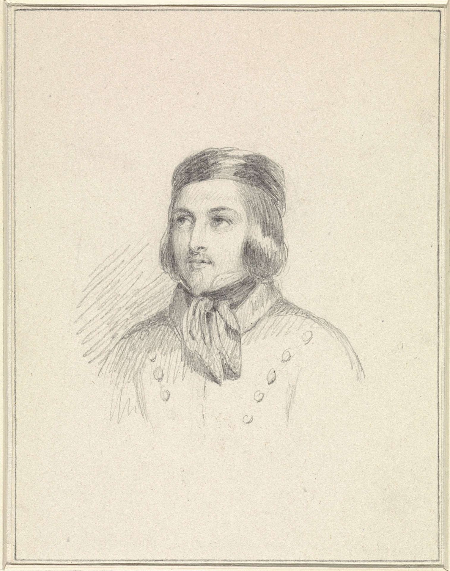 Portret van Aloysius Geefs by Anonymous