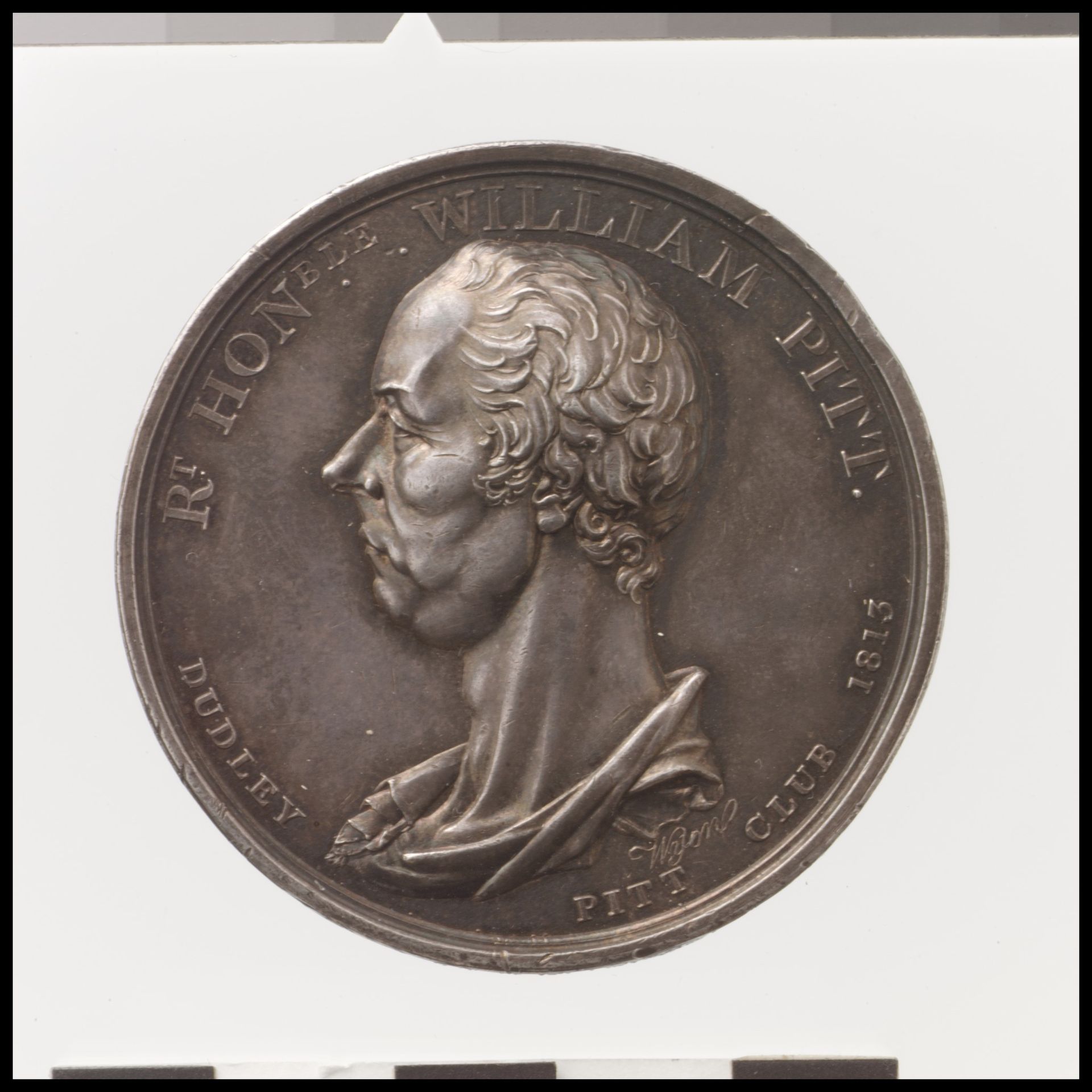William Pitt by Thomas Wyon the Younger