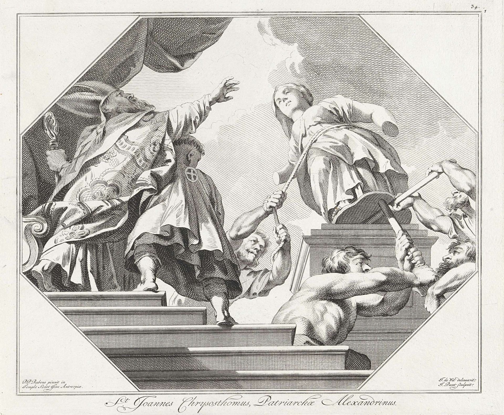 H. Johannes Chrysostomus by Jan Punt