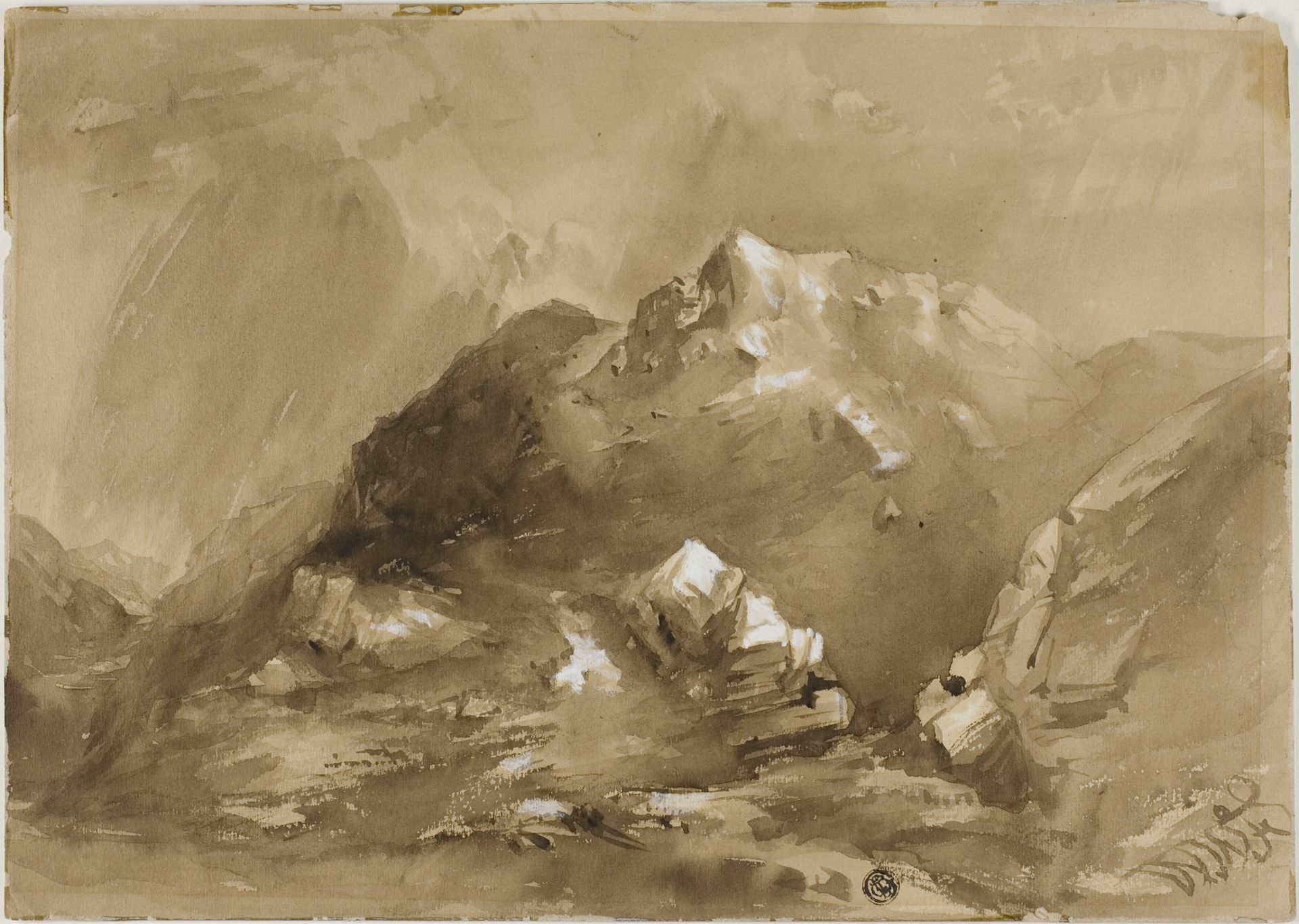 Misty Mountains by William West