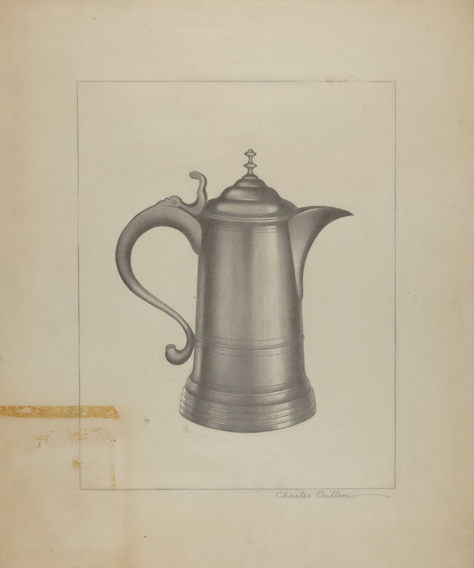 Pewter Flagon by Charles Cullen