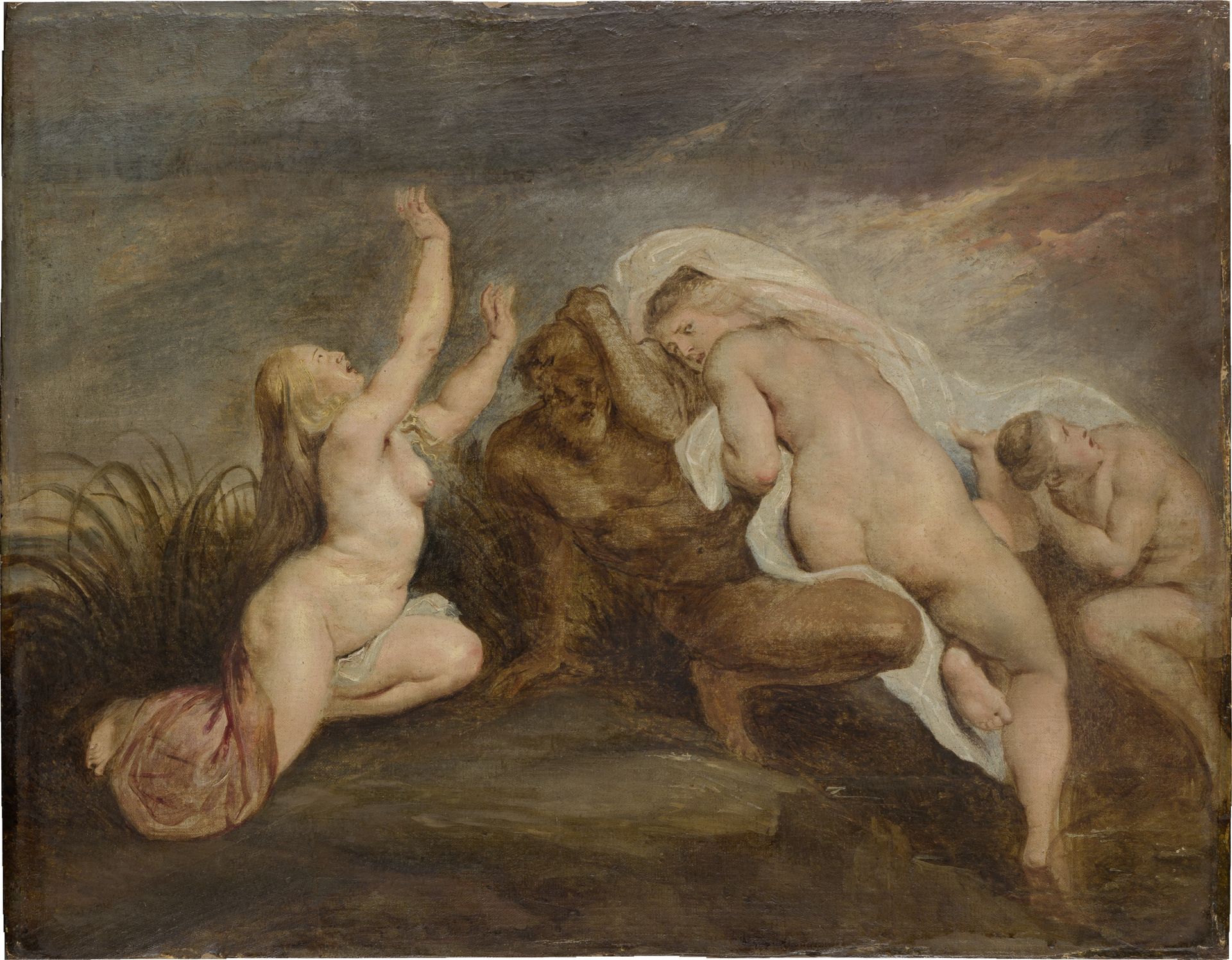 Nymphs and River God (Fragment of a Depiction of the Fall of Phaeton) by Peter Paul Rubens