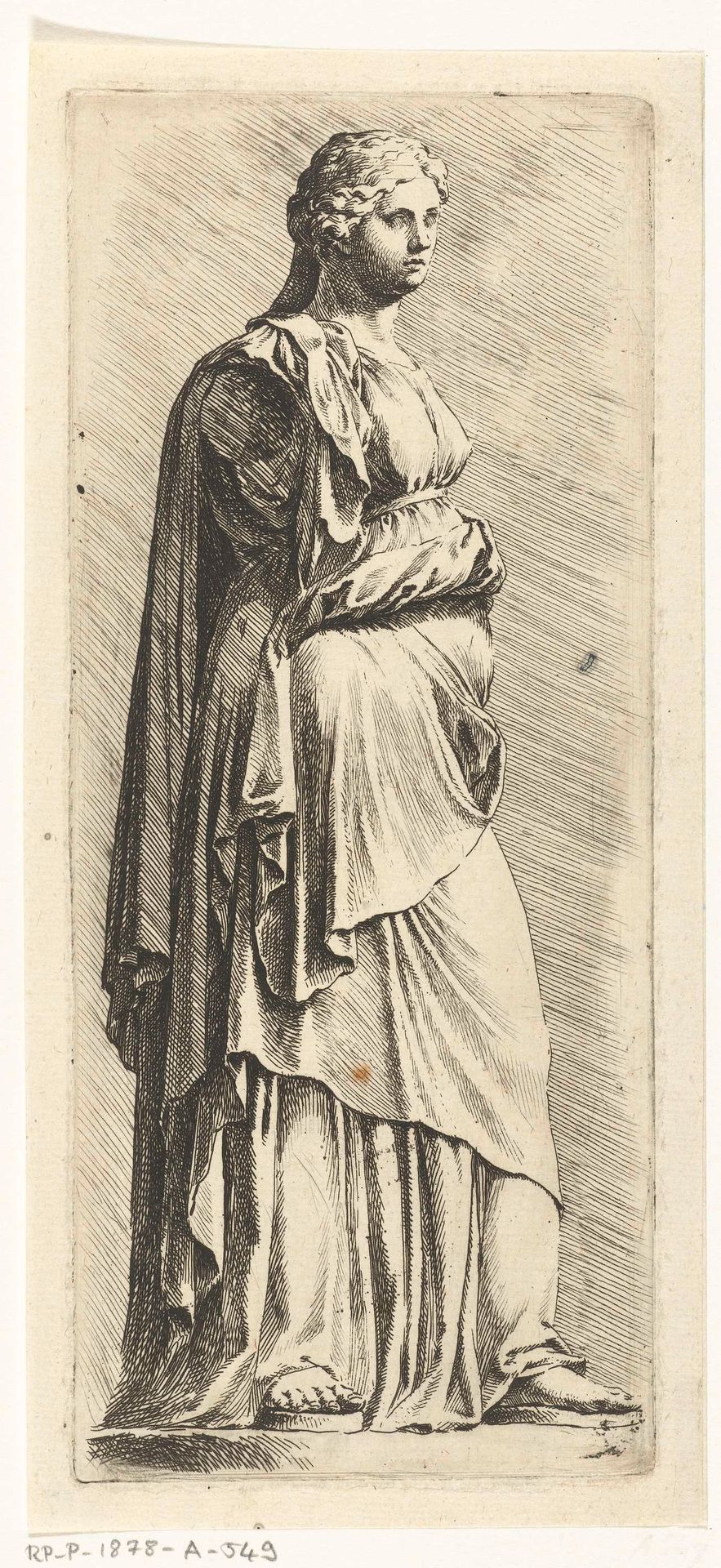 Beeld van een vrouw zonder armen by Jan de Bisschop
