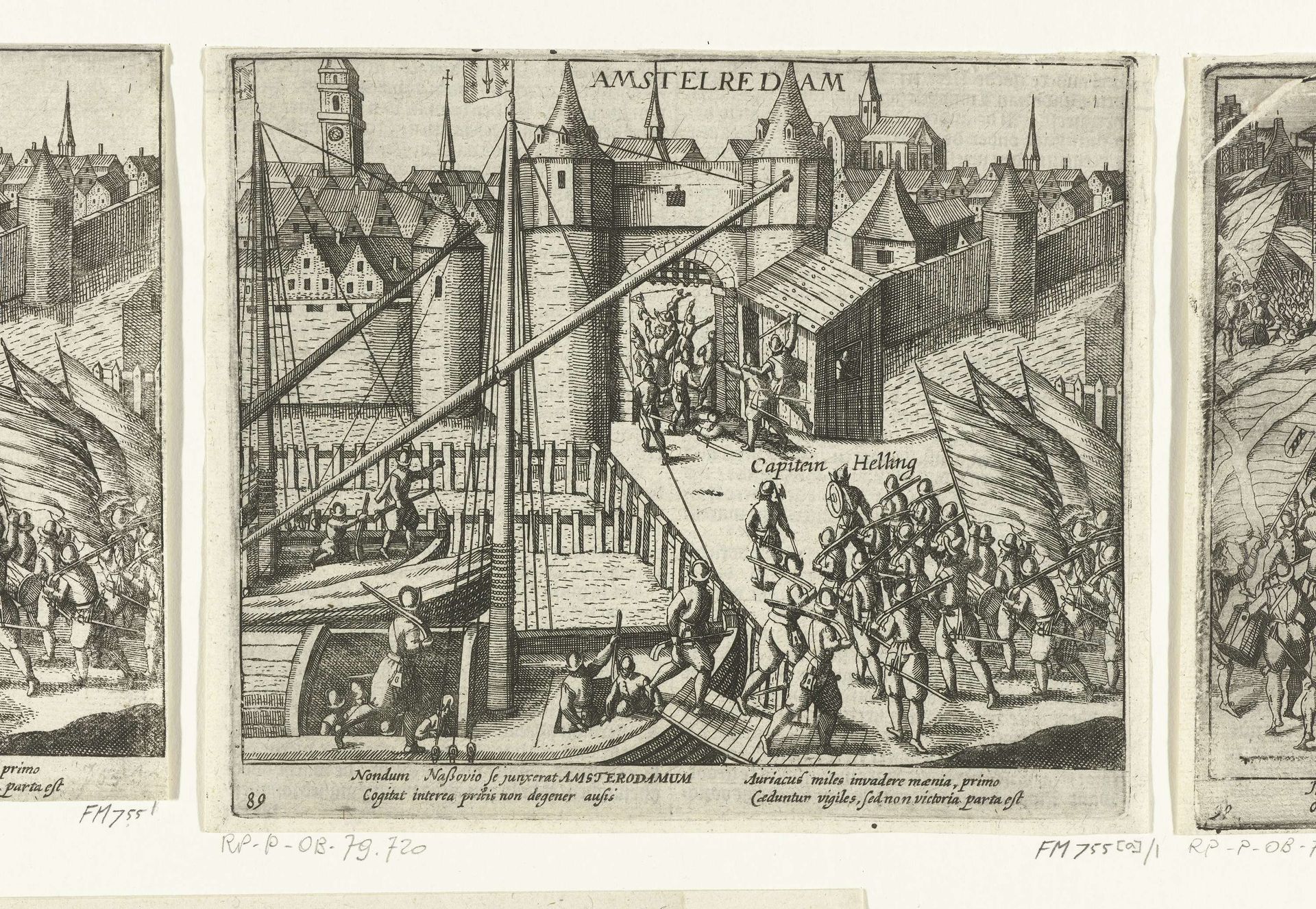 Poging om Amsterdam in te nemen, 1577 by Anonymous