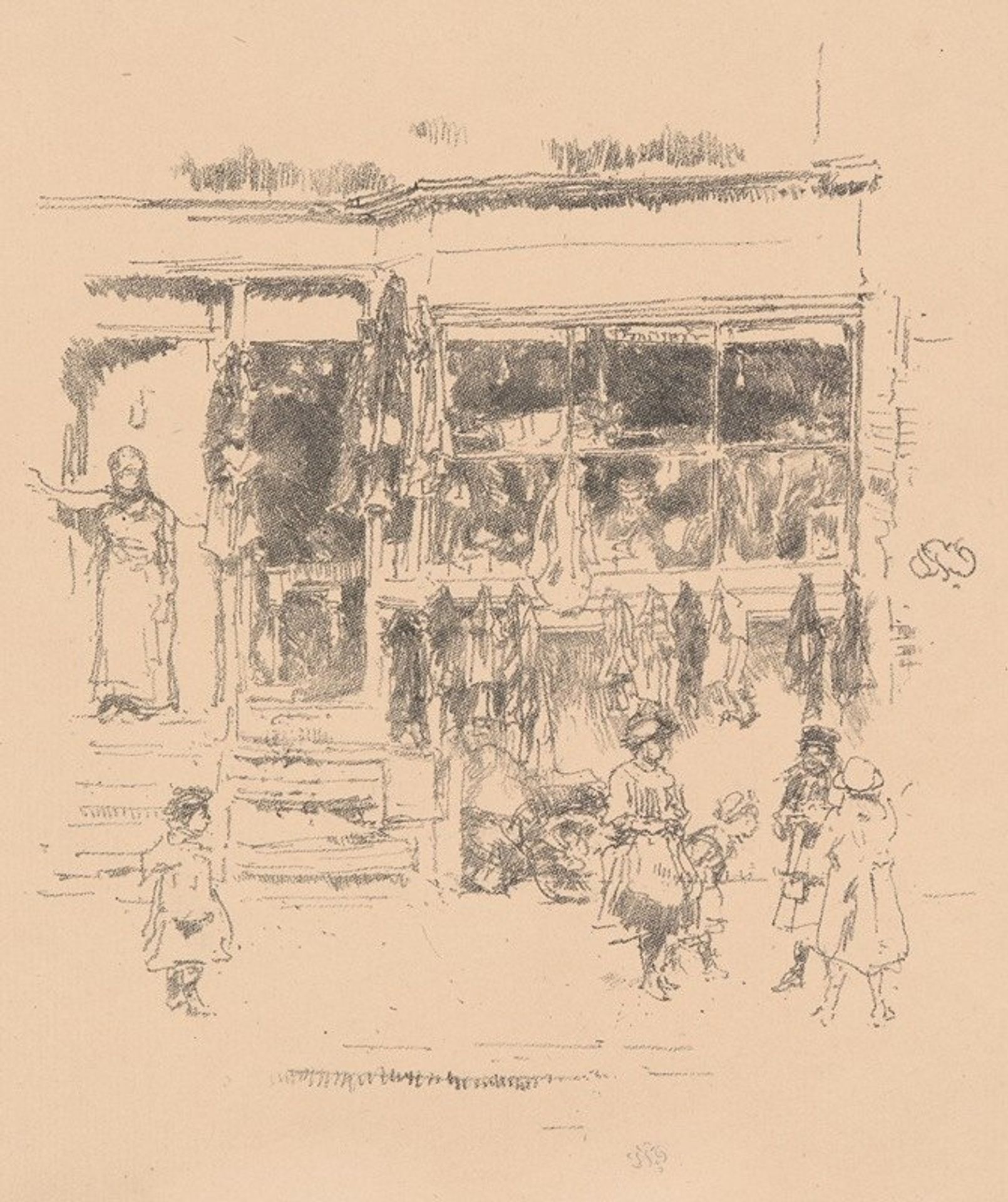 Chelsea Rags by James Abbott McNeill Whistler