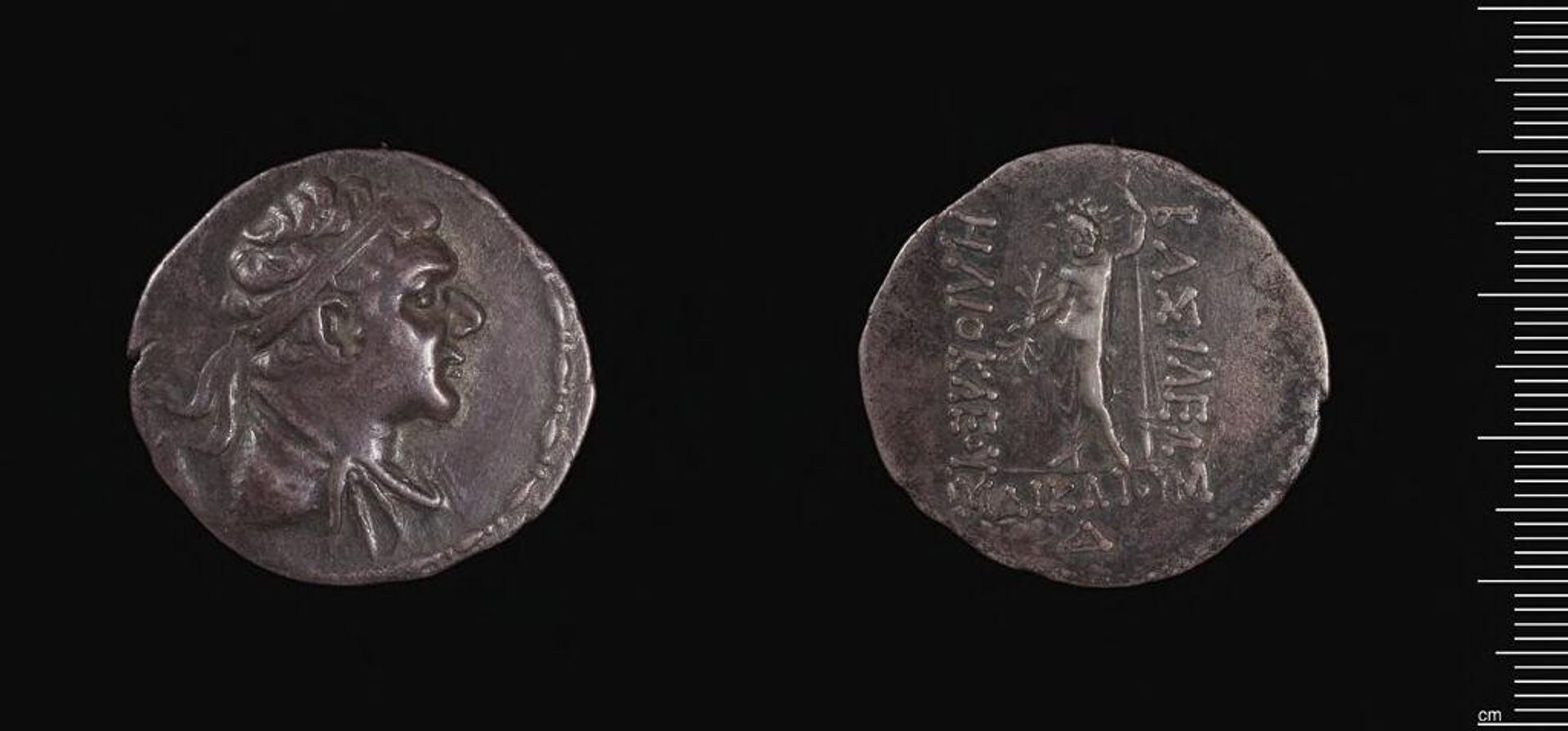 Tetradrachm of Heliokles by Heliokles I