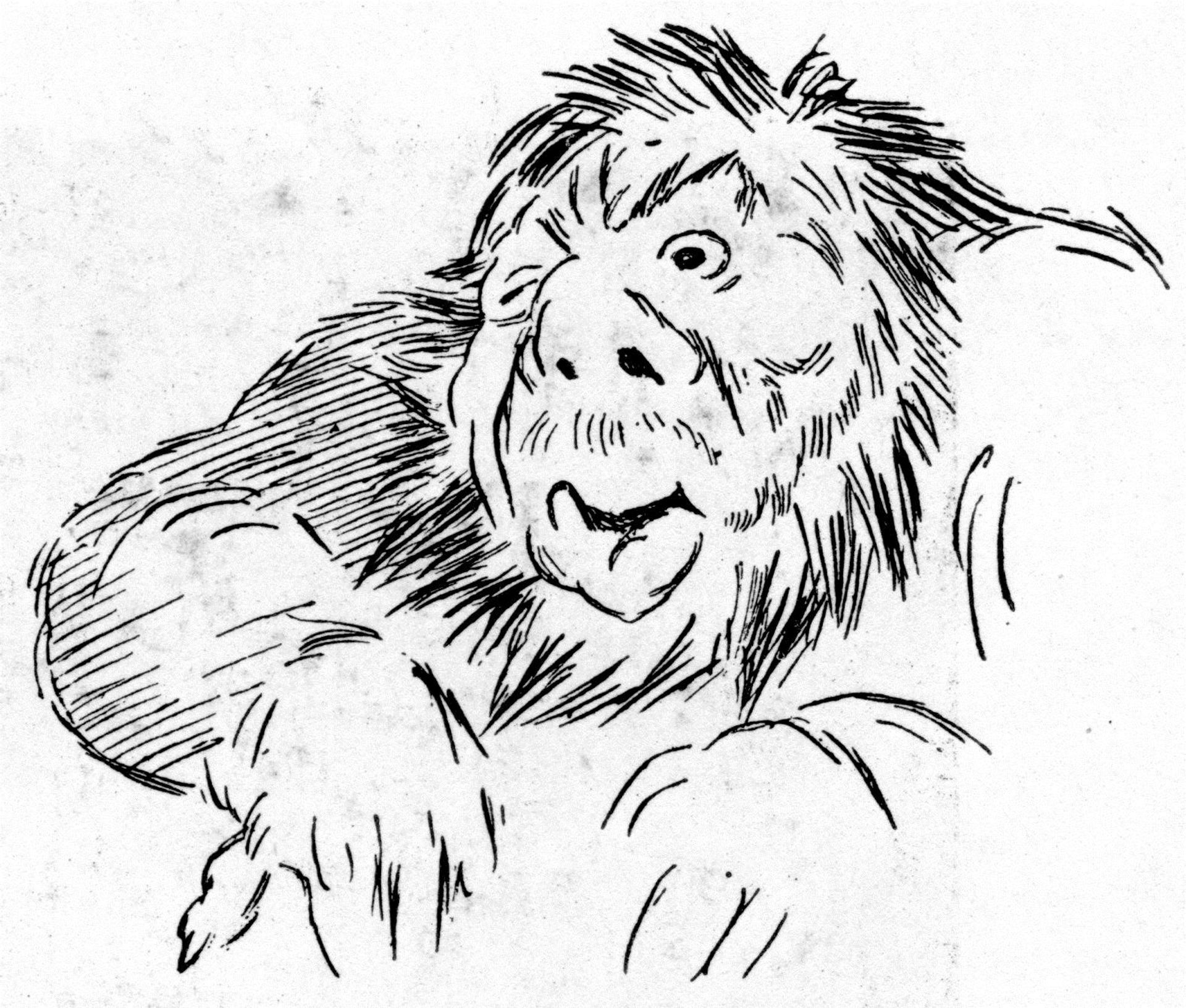 Trollstudie by Theodor Severin Kittelsen