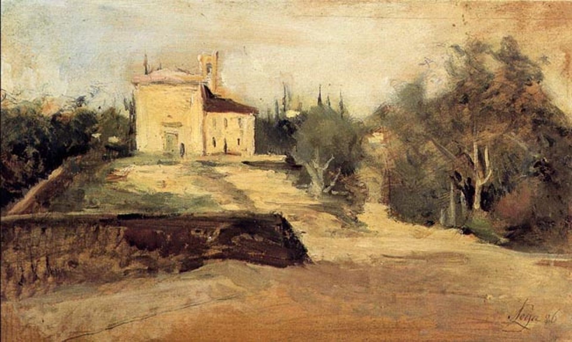 Church of San Michele in Crespina by Silvestro Lega