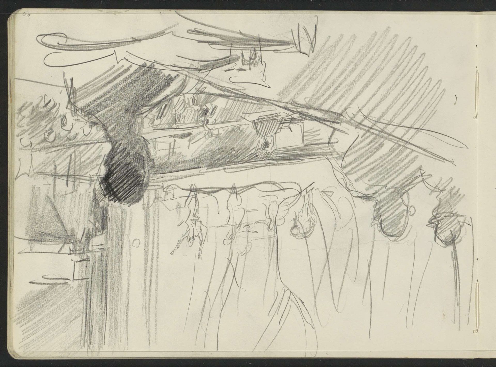 Toeschouwers in een theater by Isaac Israels