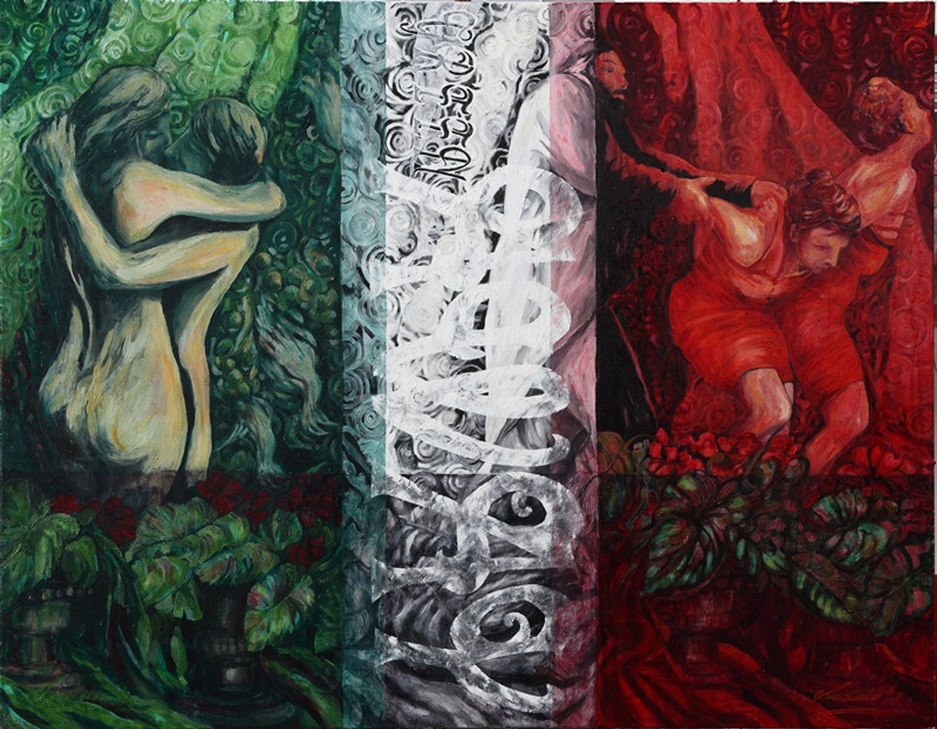 Triptych by Małgorzata Serwatka