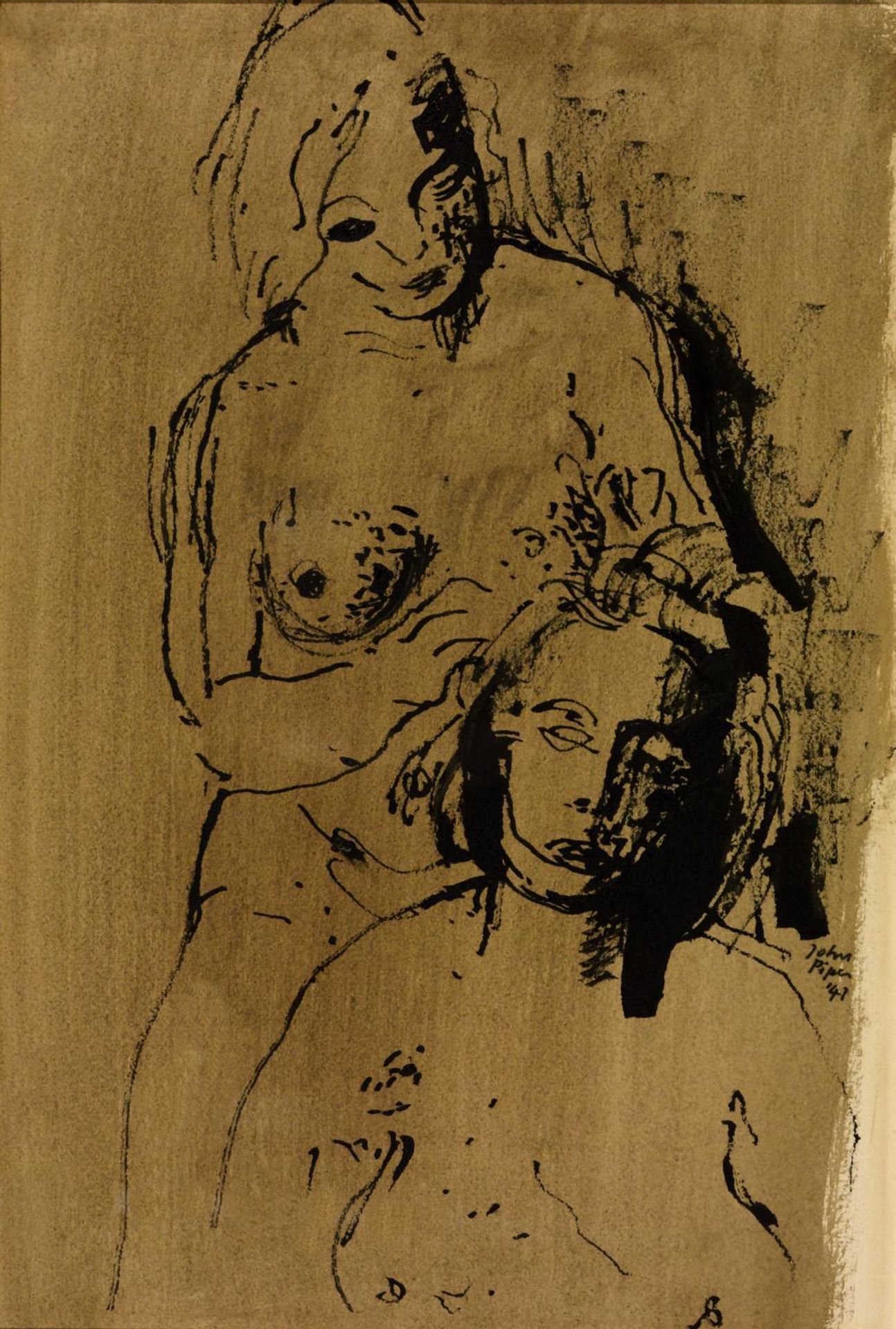 Figure Drawing by John Piper