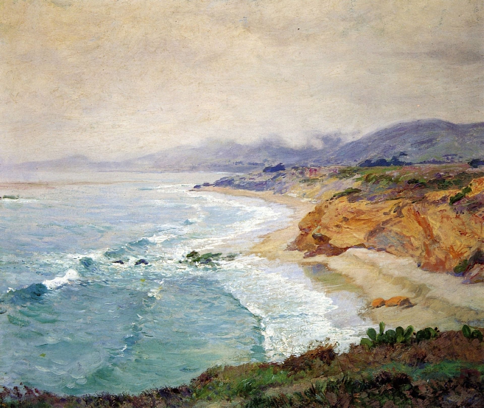 Lifting Fog, Laguna by Rose O'Neill
