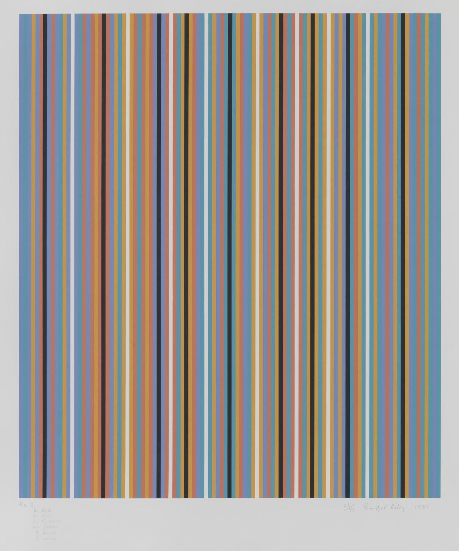 Ra 2 by Bridget Riley